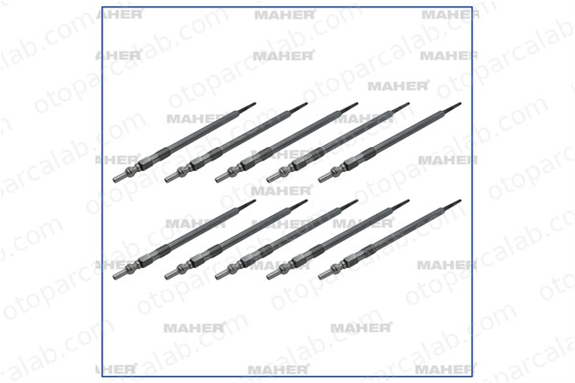 MAHER 30208 Isıtma Bujisi MITSUBISHI COLT VI SMART FORFOUR A0011594601 11594601