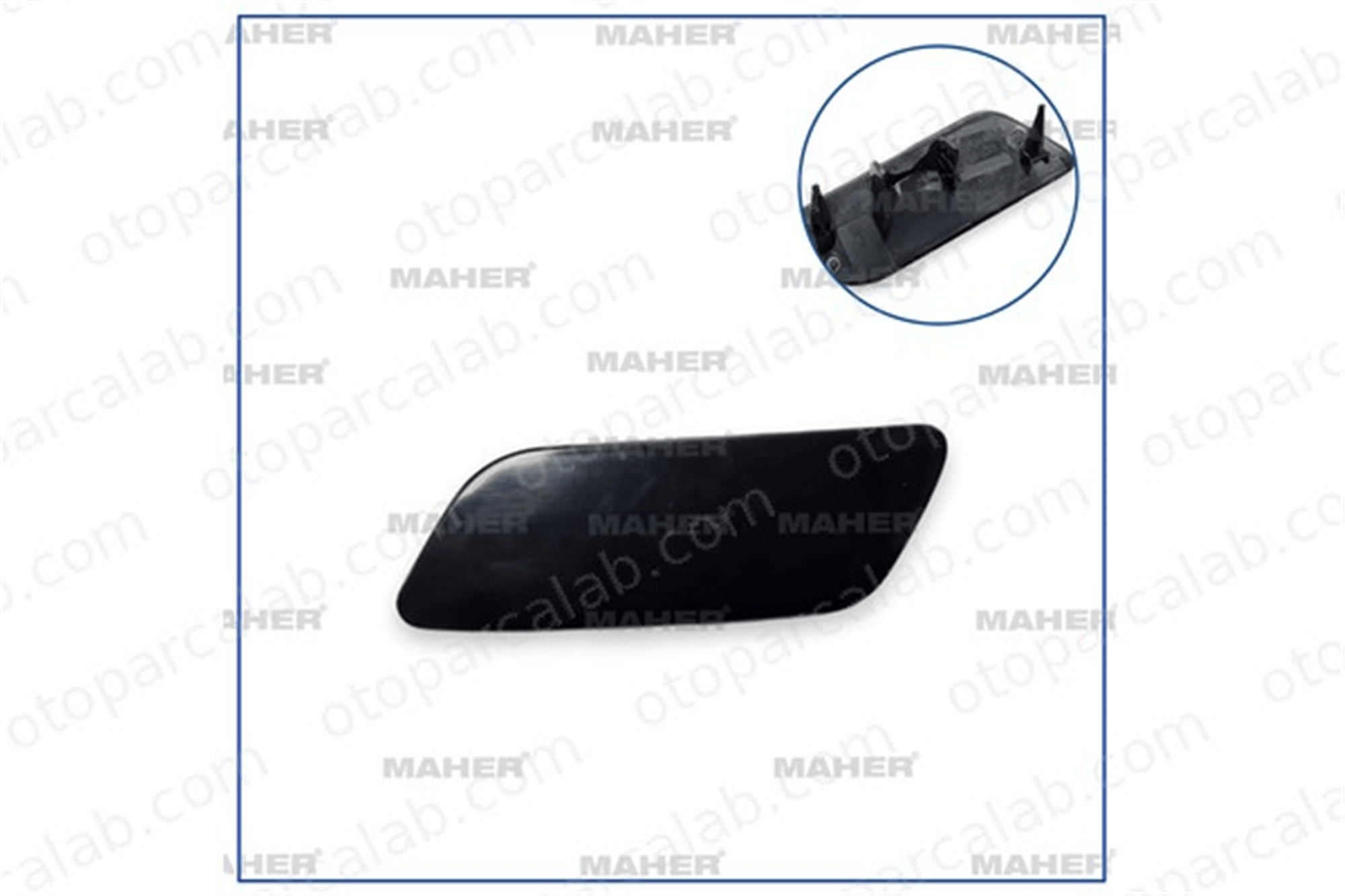 MAHER 30533 Tampon Far Yıkama Kapağı Sol AUDI A6 C6 Avant A6 C6 4F0955275B