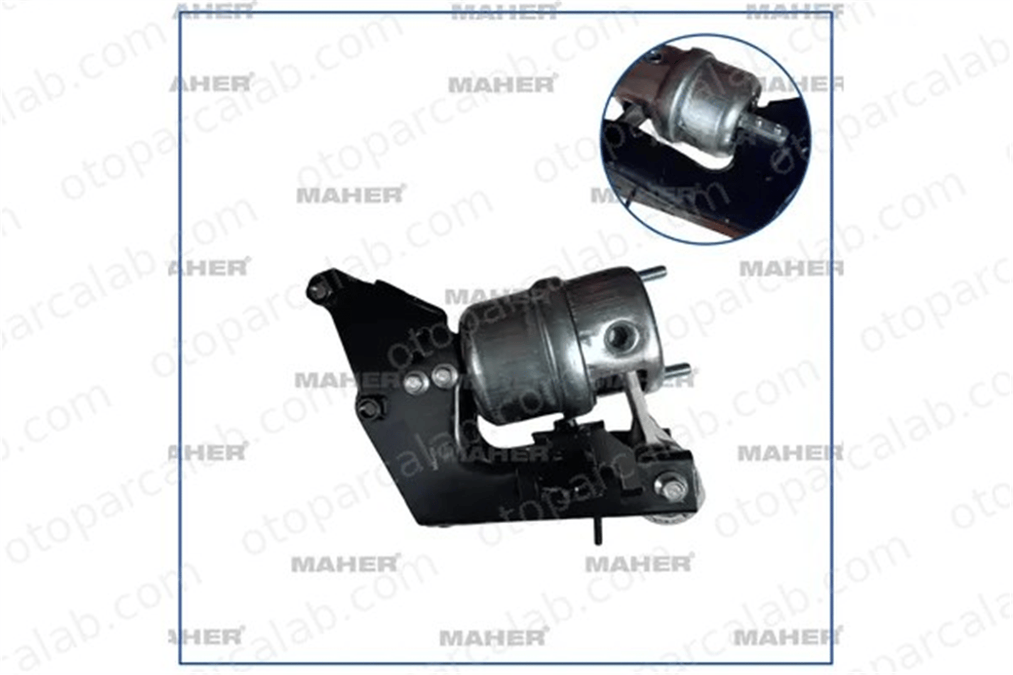 MAHER 31829 Motor Takozu Sol VW TRANSPORTER T4 Minibüs/Otobüs TRANSPORTER T4 Panelvan/Van 7D0399107AL