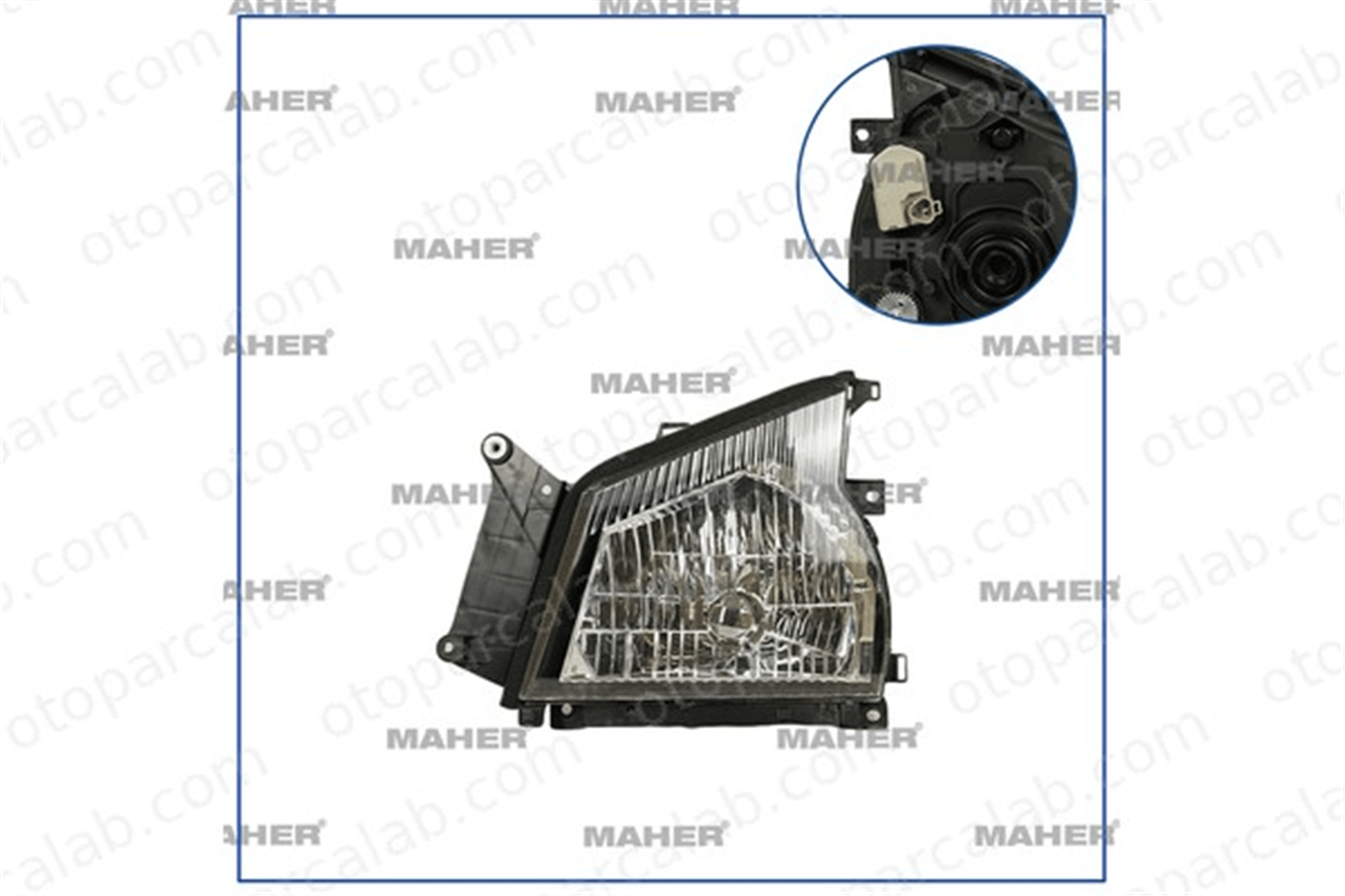 MAHER 32383 Far Lambası Sol ISUZU N MD 8980539170