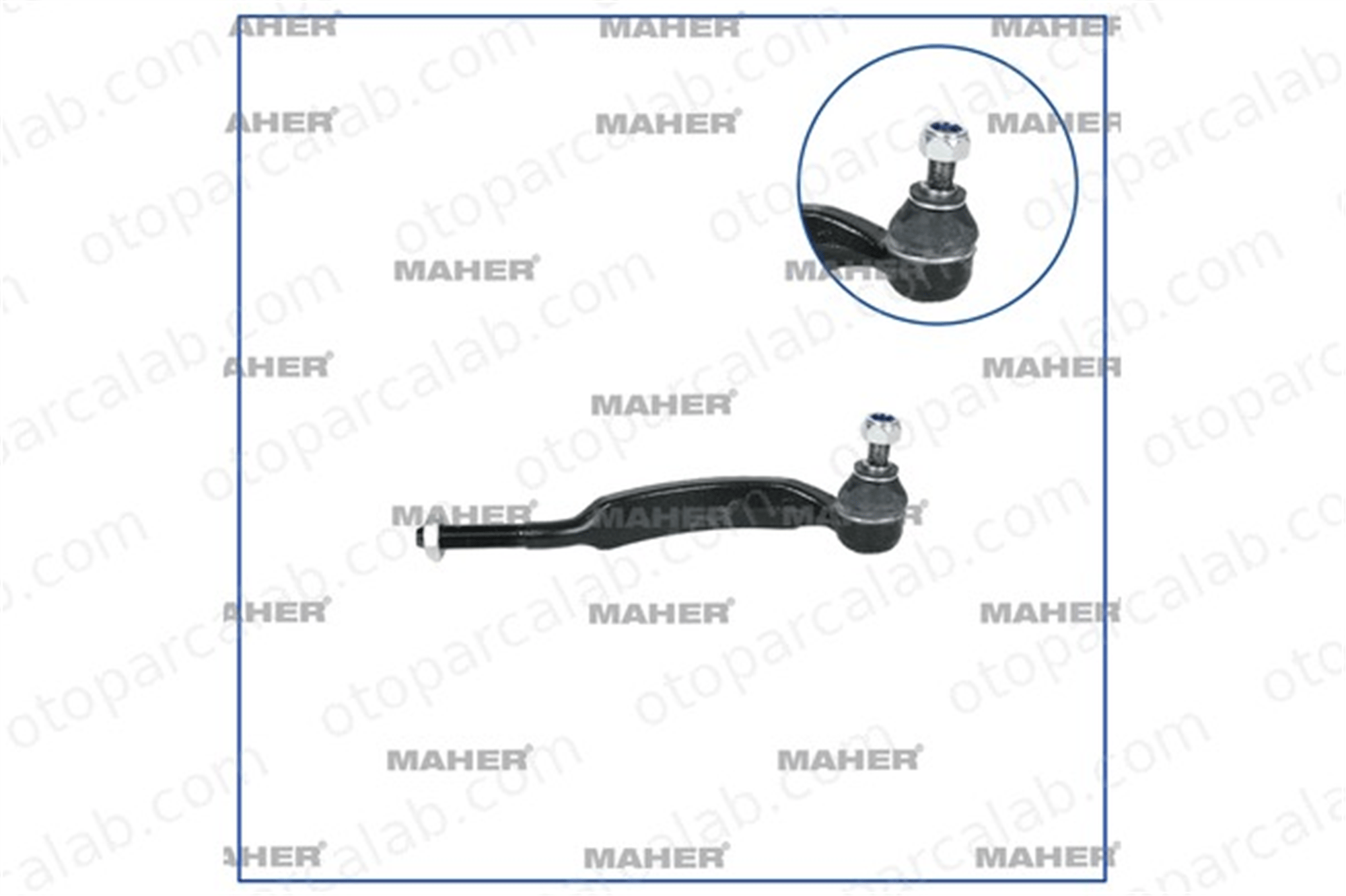 MAHER 34875 Rot Başı Sol PEUGEOT 407 SW 407 381765