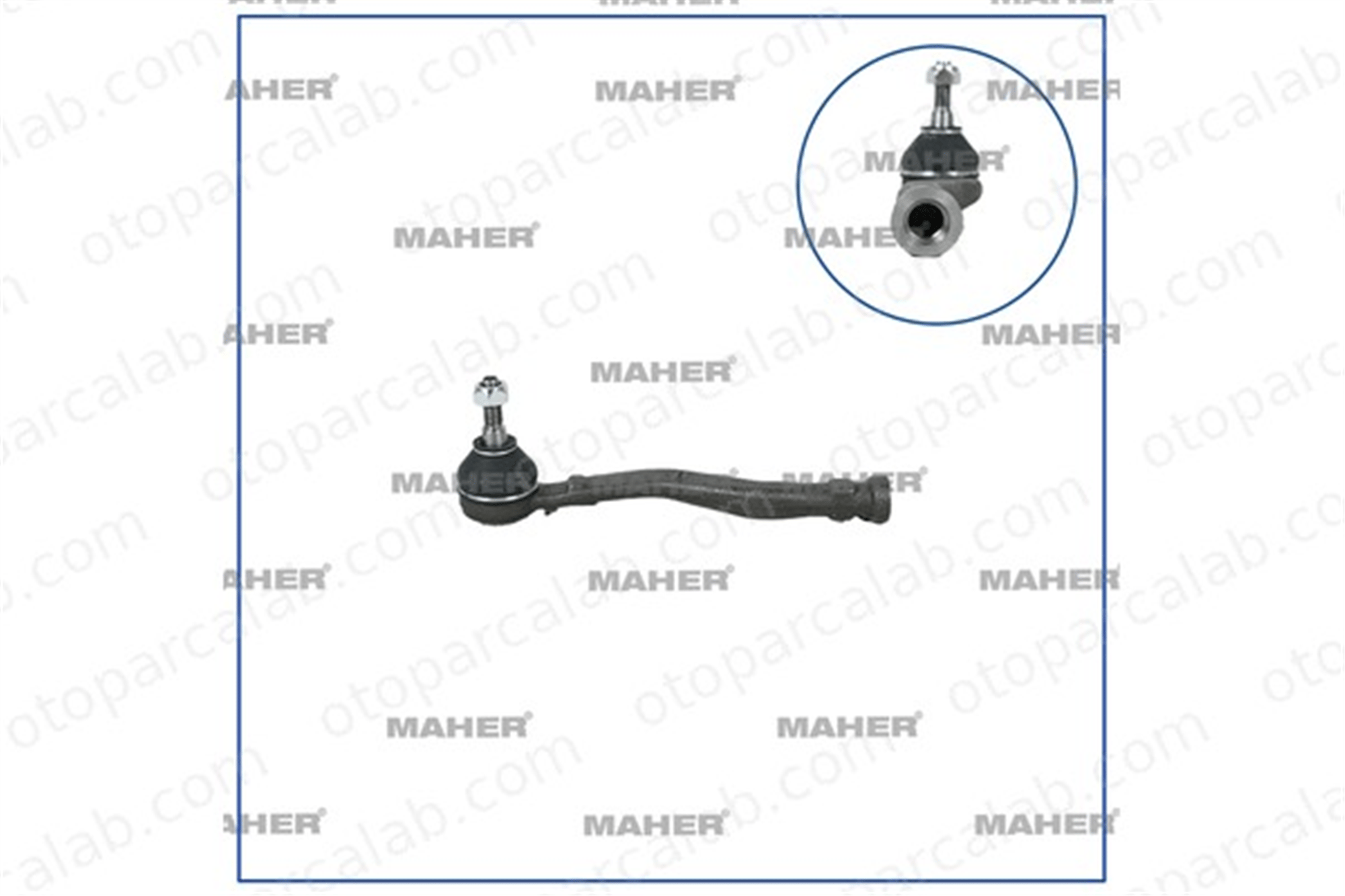 MAHER 34907 Rot Başı Sol PEUGEOT 208 I 2008 I 1608025180 1628950280