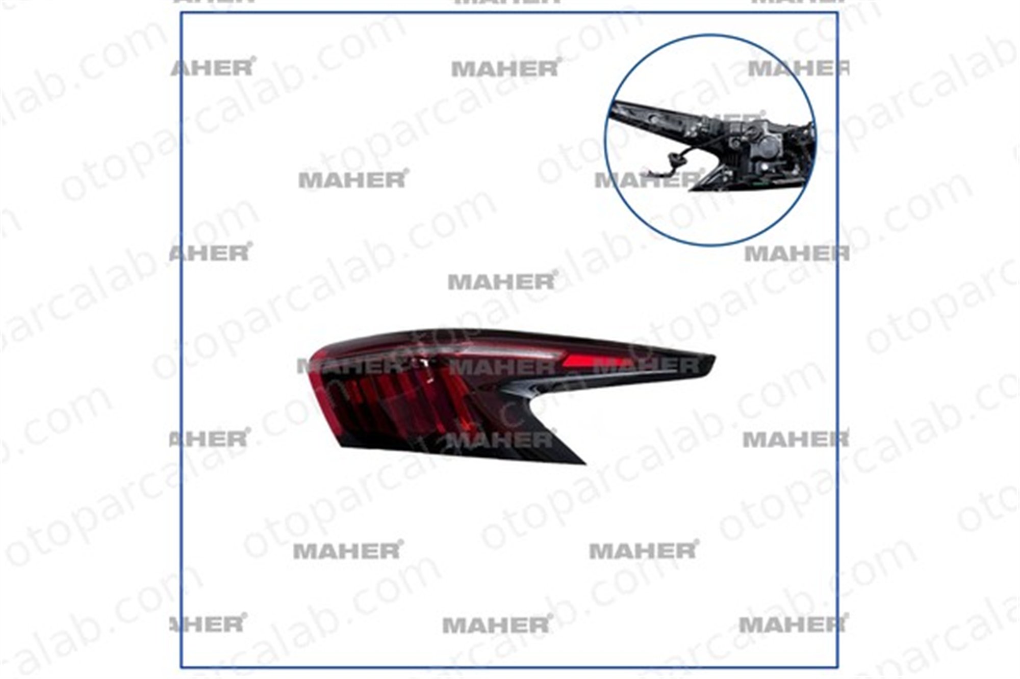 MAHER 35436 Stop Lambası Dış Sağ OMODA 5 | C5 | 5 PRO 605000723AA