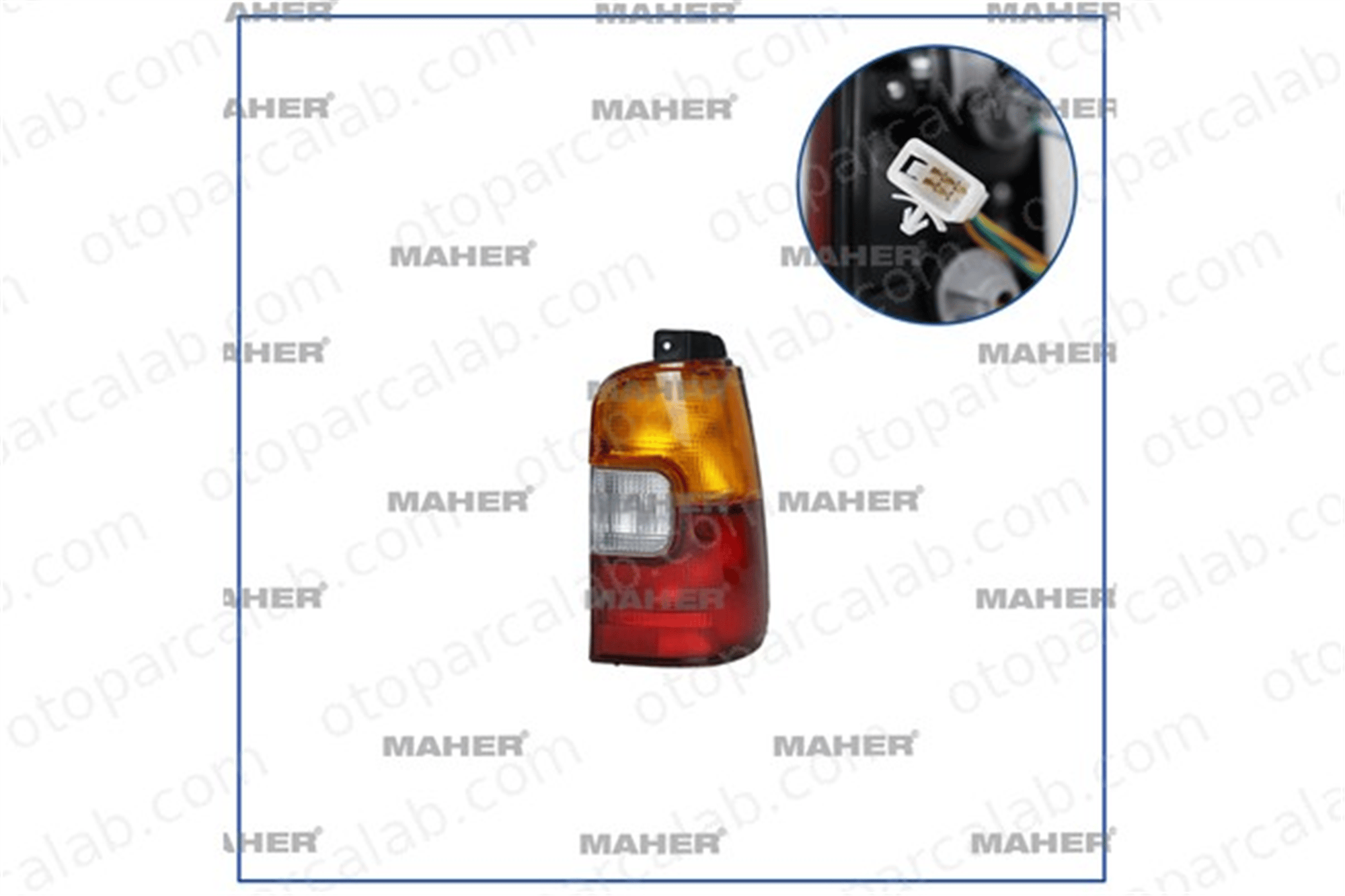 MAHER 36988 Stop Lambası Sağ TOYOTA COROLLA Station wagon 8155113350
