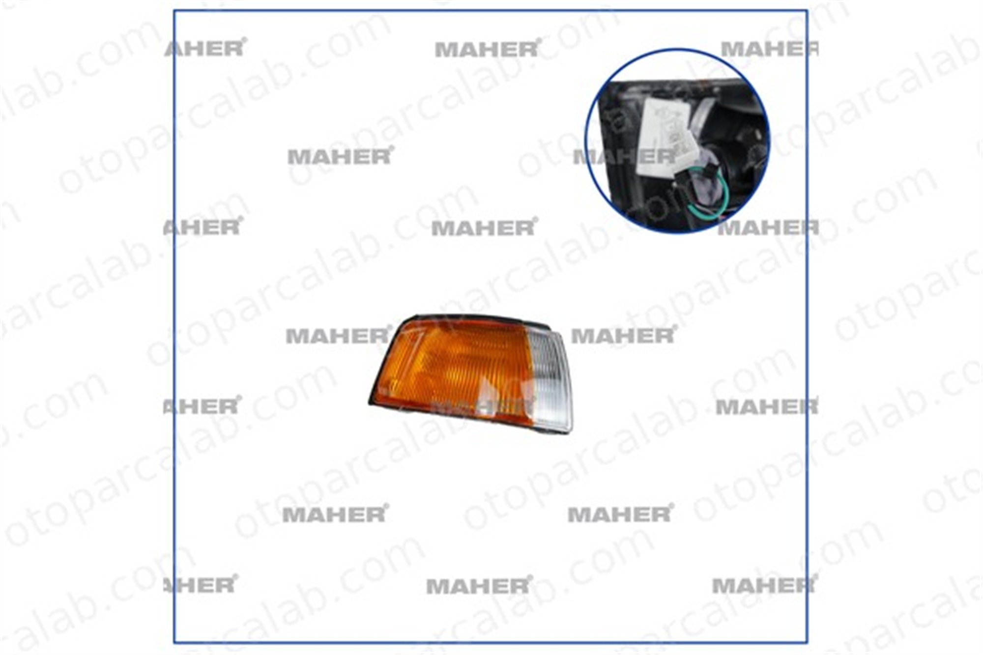 MAHER 37014 Sinyal Lambası Sağ MAZDA 323 C IV 323 S IV B45551060A 8BBK5160