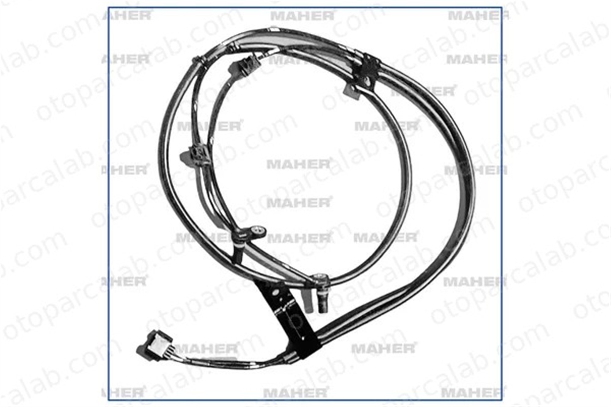 MAHER 37312 Abs Sensörü Arka Sağ veya Sol ISUZU D-MAX II 8980521221 98052122