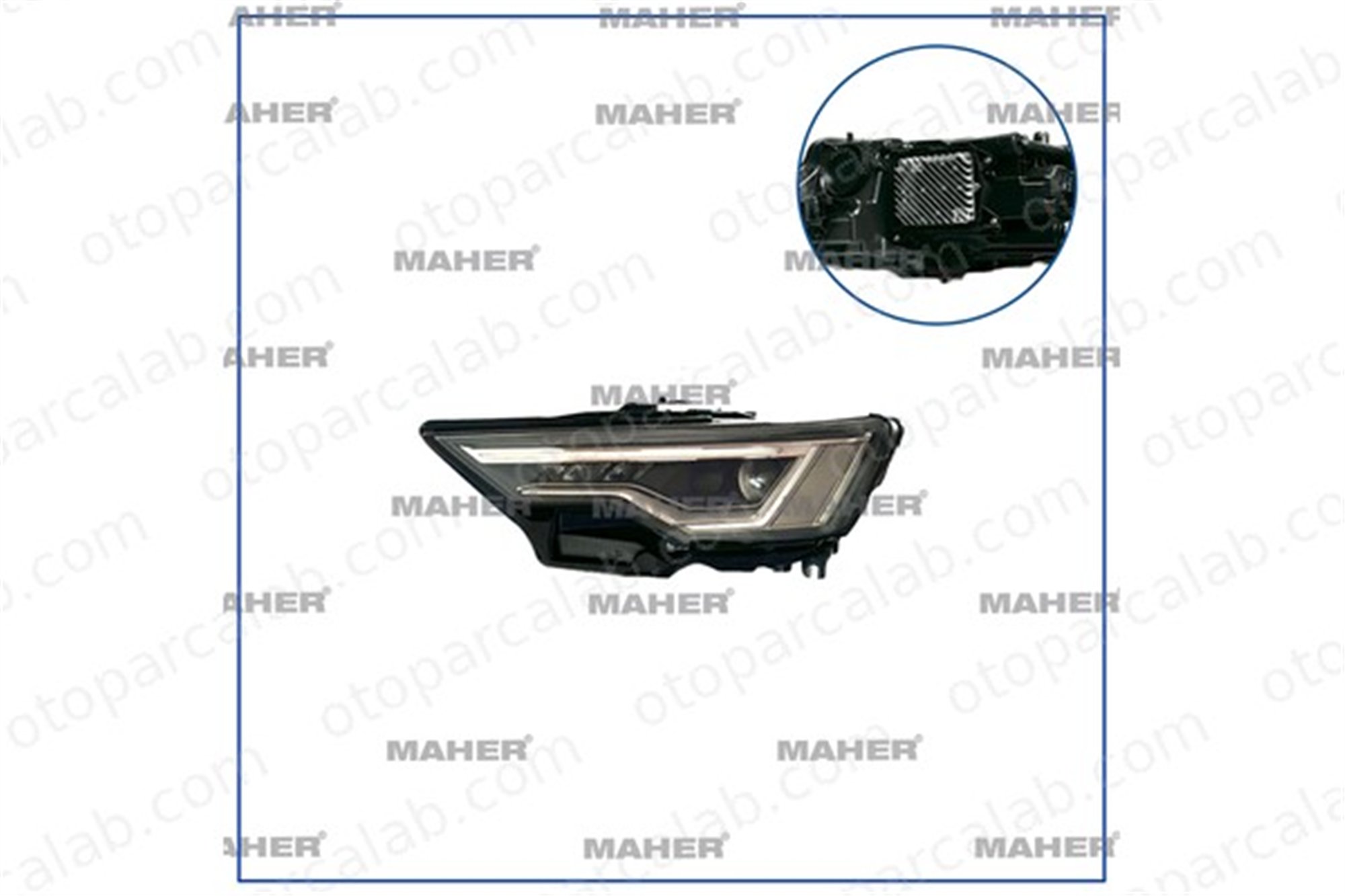 MAHER 38628 Far Sol AUDI A6 C8 Avant A6 C8 4K0941039 4K0941039E