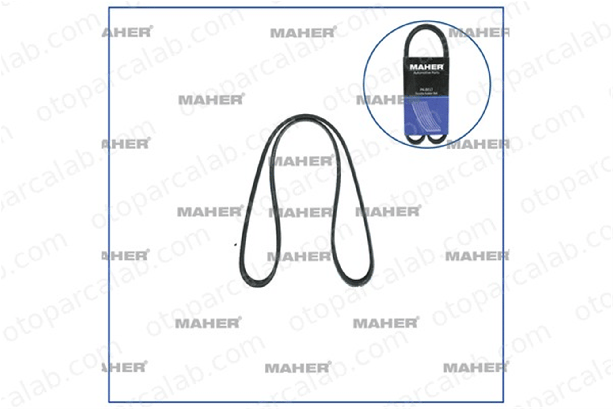 MAHER 4PK950 Vantilatör Kayışı MAZDA MX-5 II SKODA FAVORIT 4PK950 5435171
