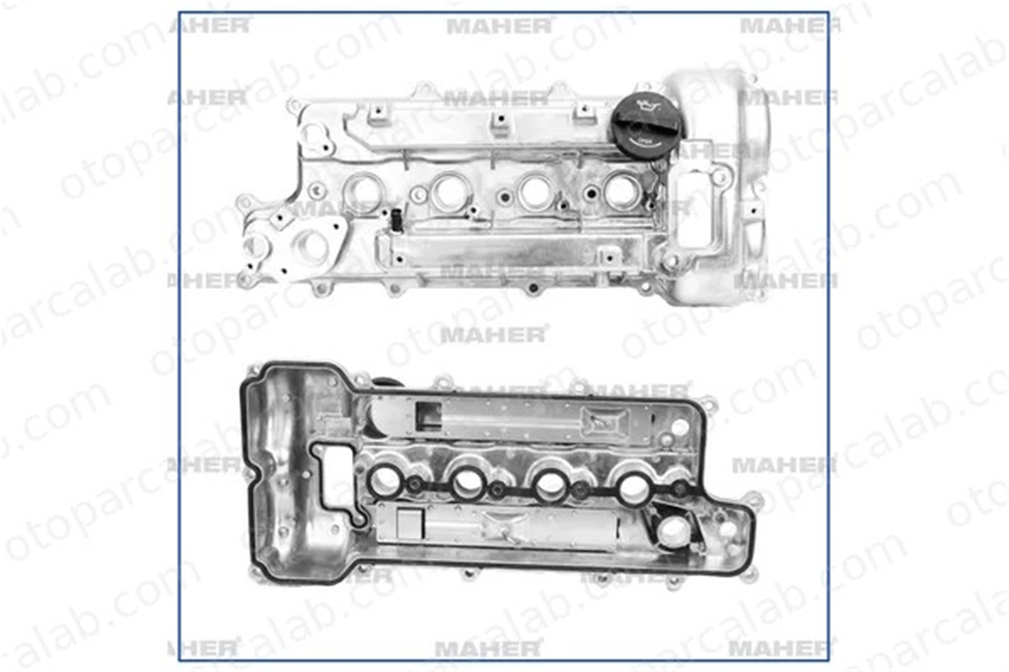 MAHER 51278 Motor Üst Kapağı (Külbütör) HYUNDAI TUCSON i30 224102B610 224412B610