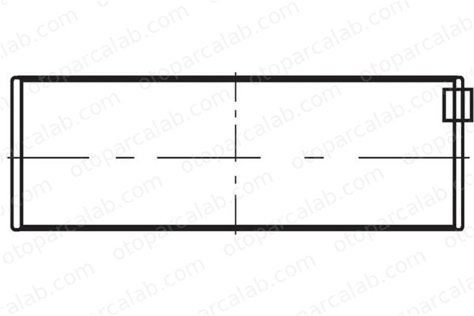 MAHLE 001 PL 20042 000 Kol Yatak (STD) MERCEDES-BENZ E-SERISI E-SERISI T-Model 38105701 38105701A