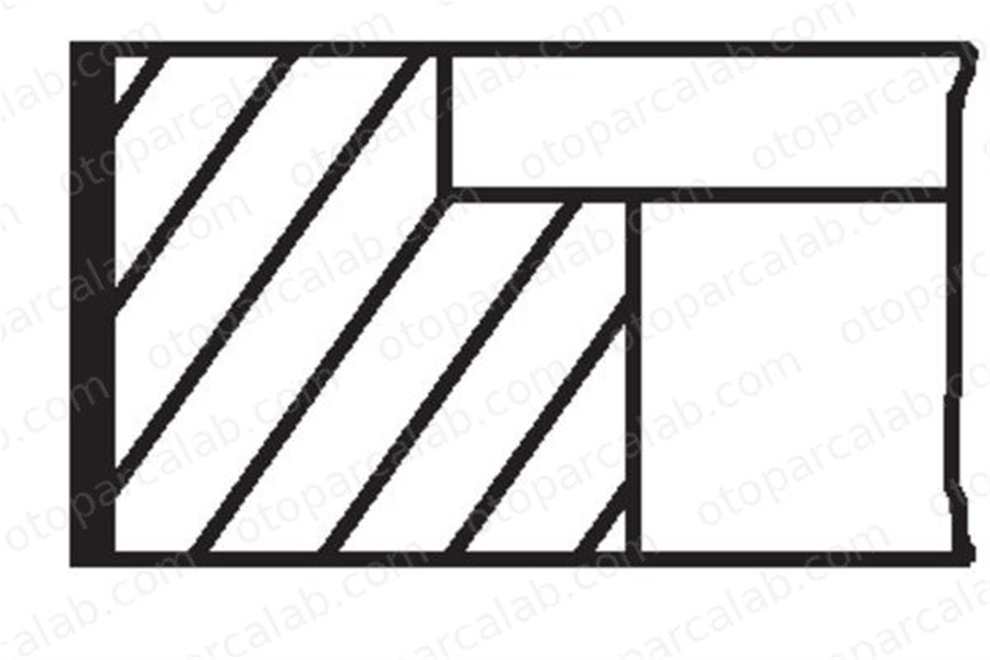 MAHLE 004 01 N0 Segman (86.00MM-STD) MERCEDES-BENZ S-SERISI E-SERISI 401N0 6280300024