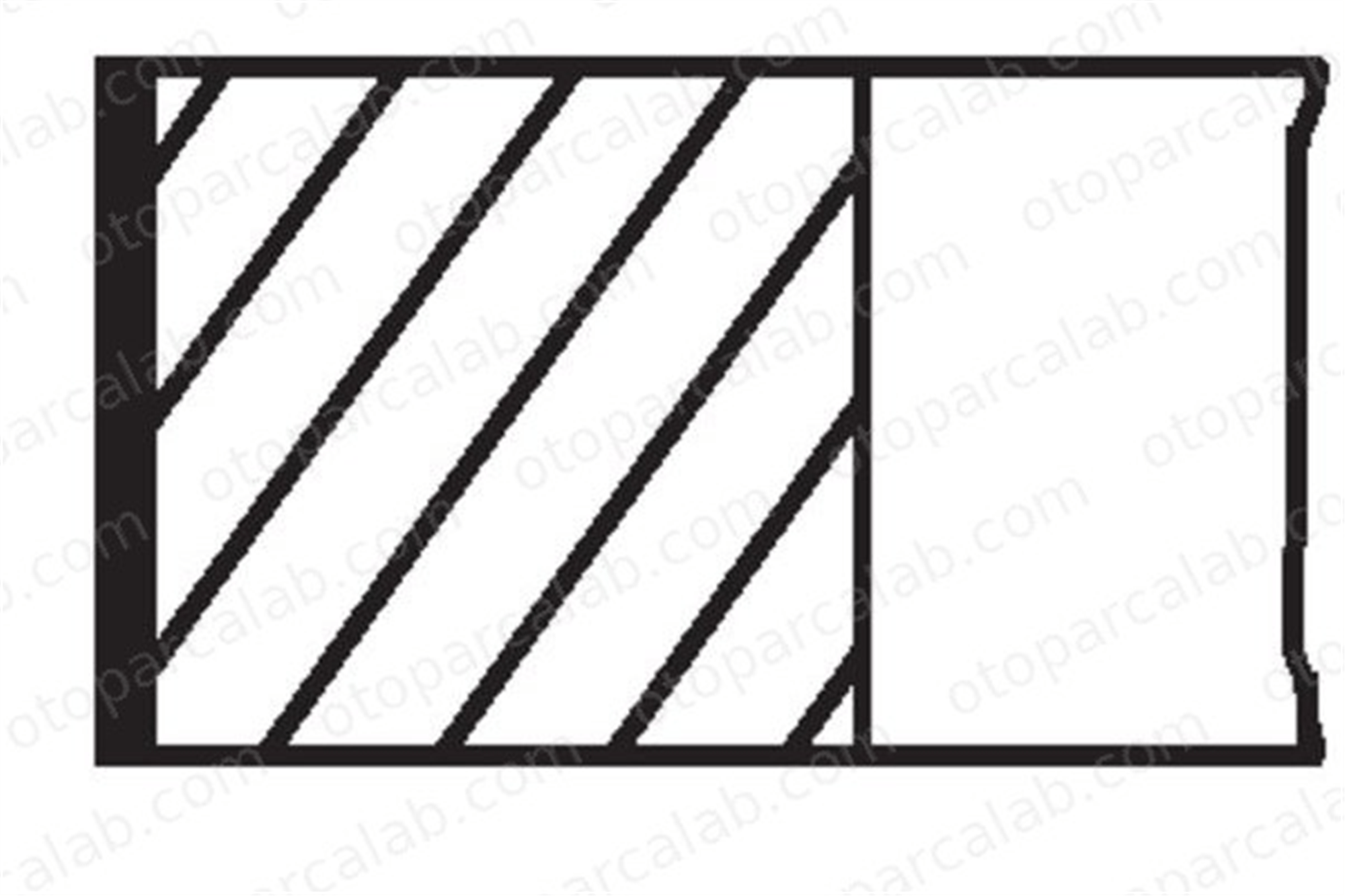 MAHLE 004 06 N0 Segman (82.00MM-STD) MERCEDES-BENZ C-SERISI C-SERISI T-Model A2710300024 2710300024