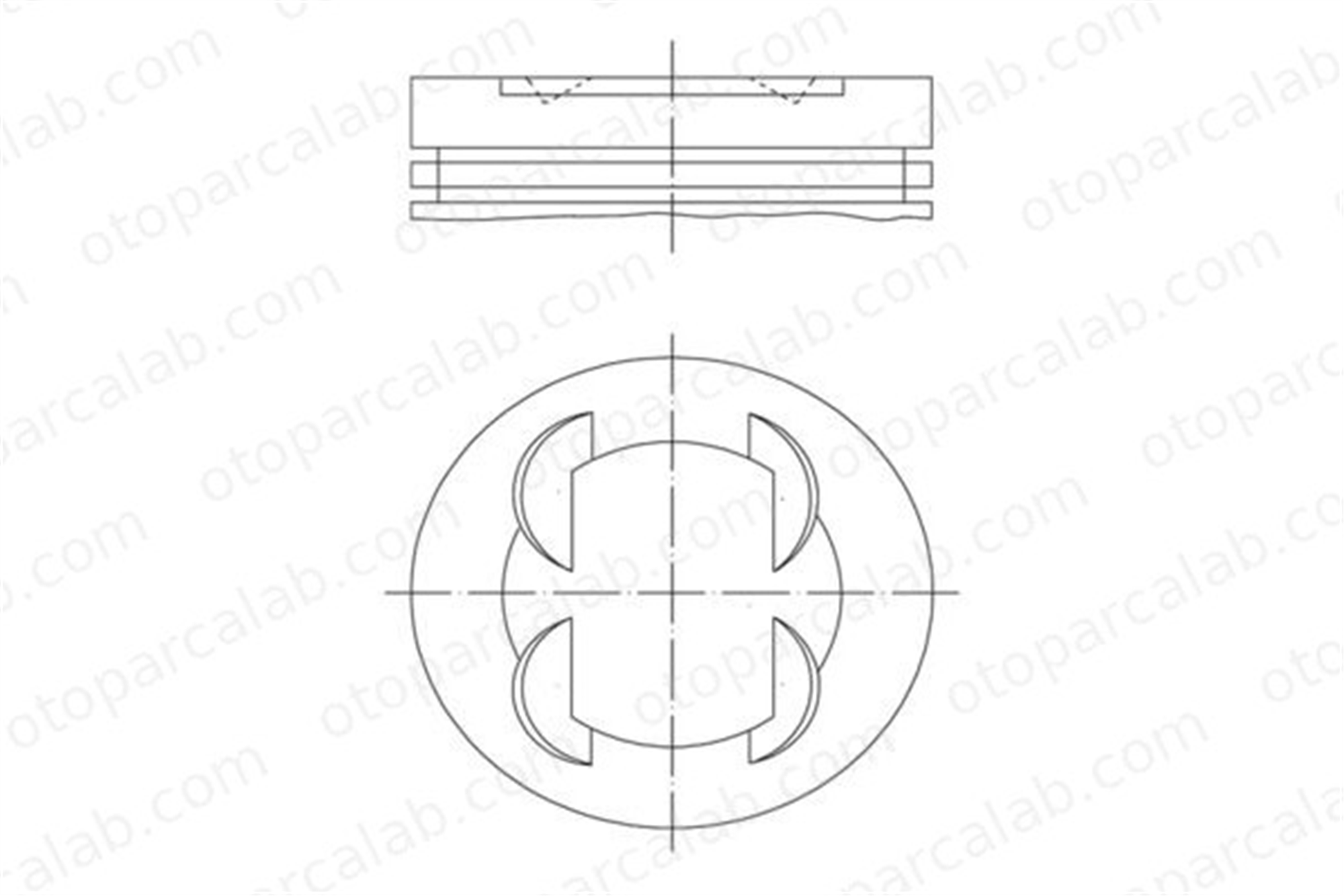 MAHLE 011 PI 00110 002 Piston (73.40MM-0.50) OPEL CORSA E ADAM 8773452050000G