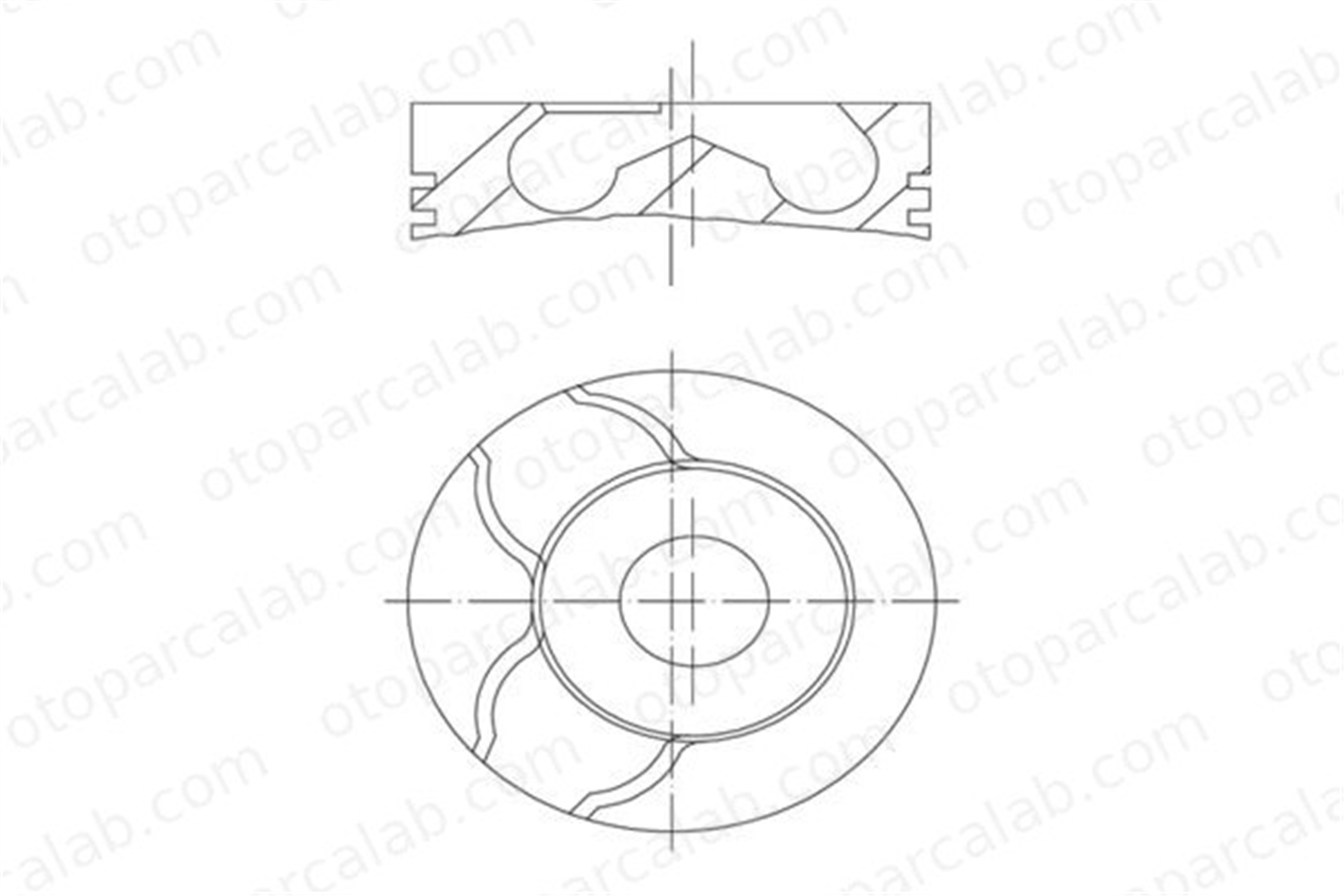 MAHLE 039 99 01 Piston (85.00MM-0.60) FIAT SCUDO Panelvan/Van CITROËN C5 I 0628K7 0628N3