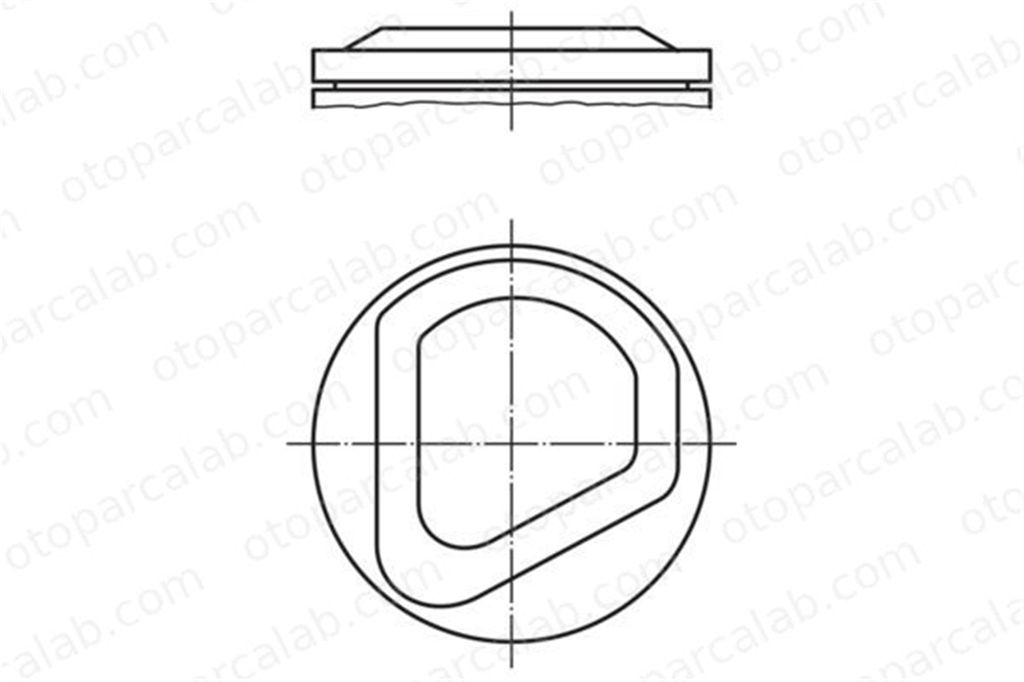 MAHLE 082 52 02 Piston (89.50MM-STD) BMW 3 11251276893 11251278382