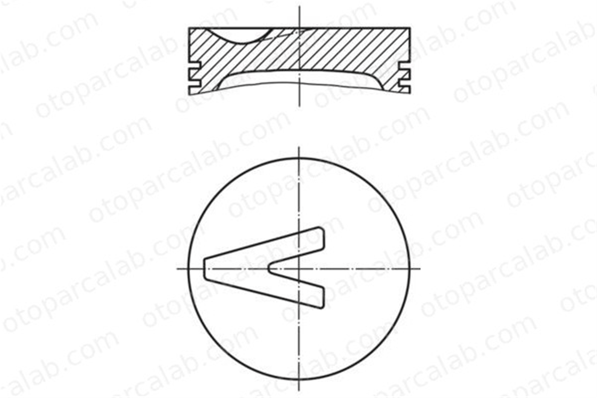 MAHLE 082 62 02 Piston (80.00MM-0.50) BMW 5 3 1125224663