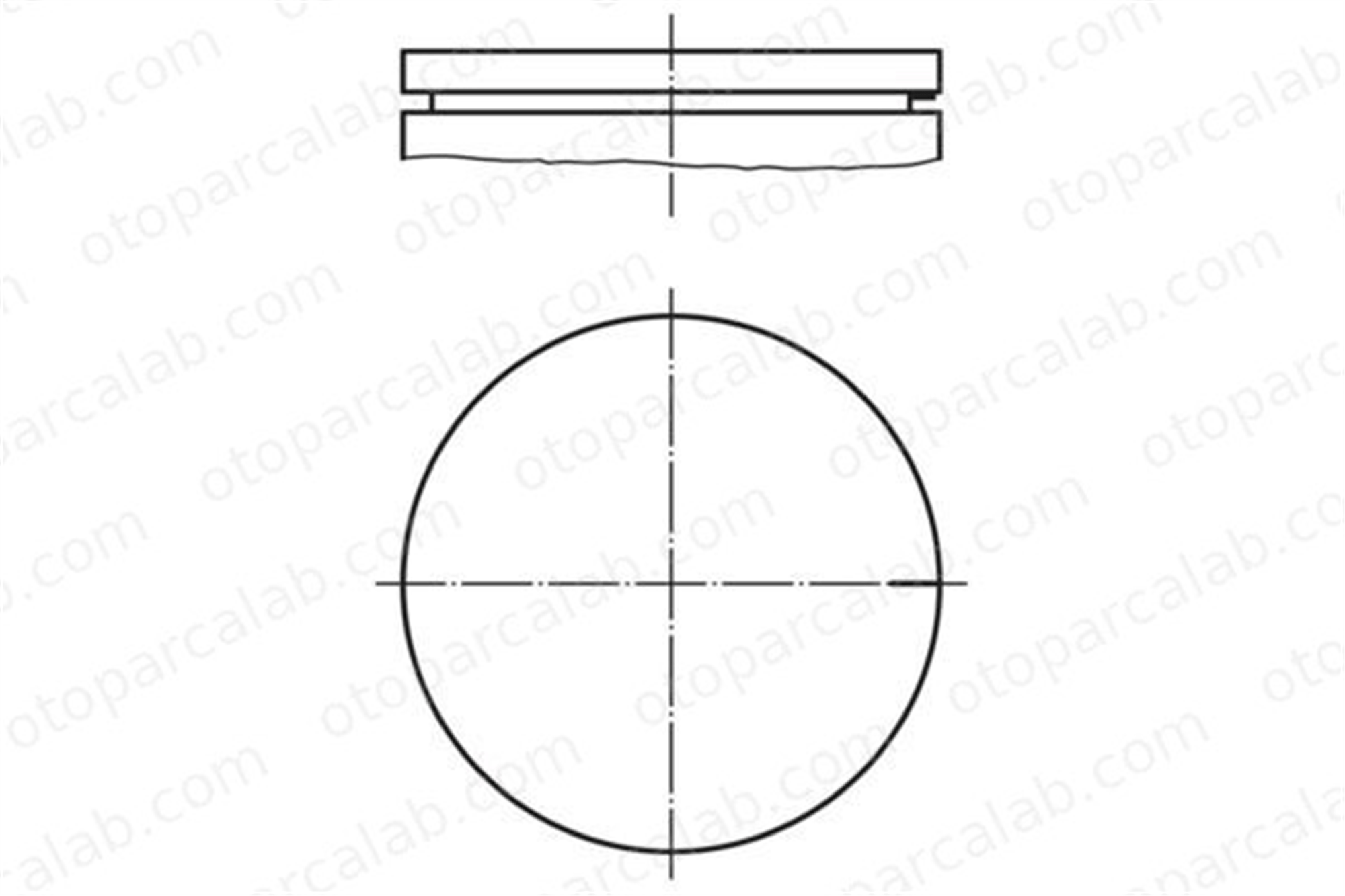MAHLE 082 78 00 Piston (STD) BMW 7 5 11251702040 11251704842