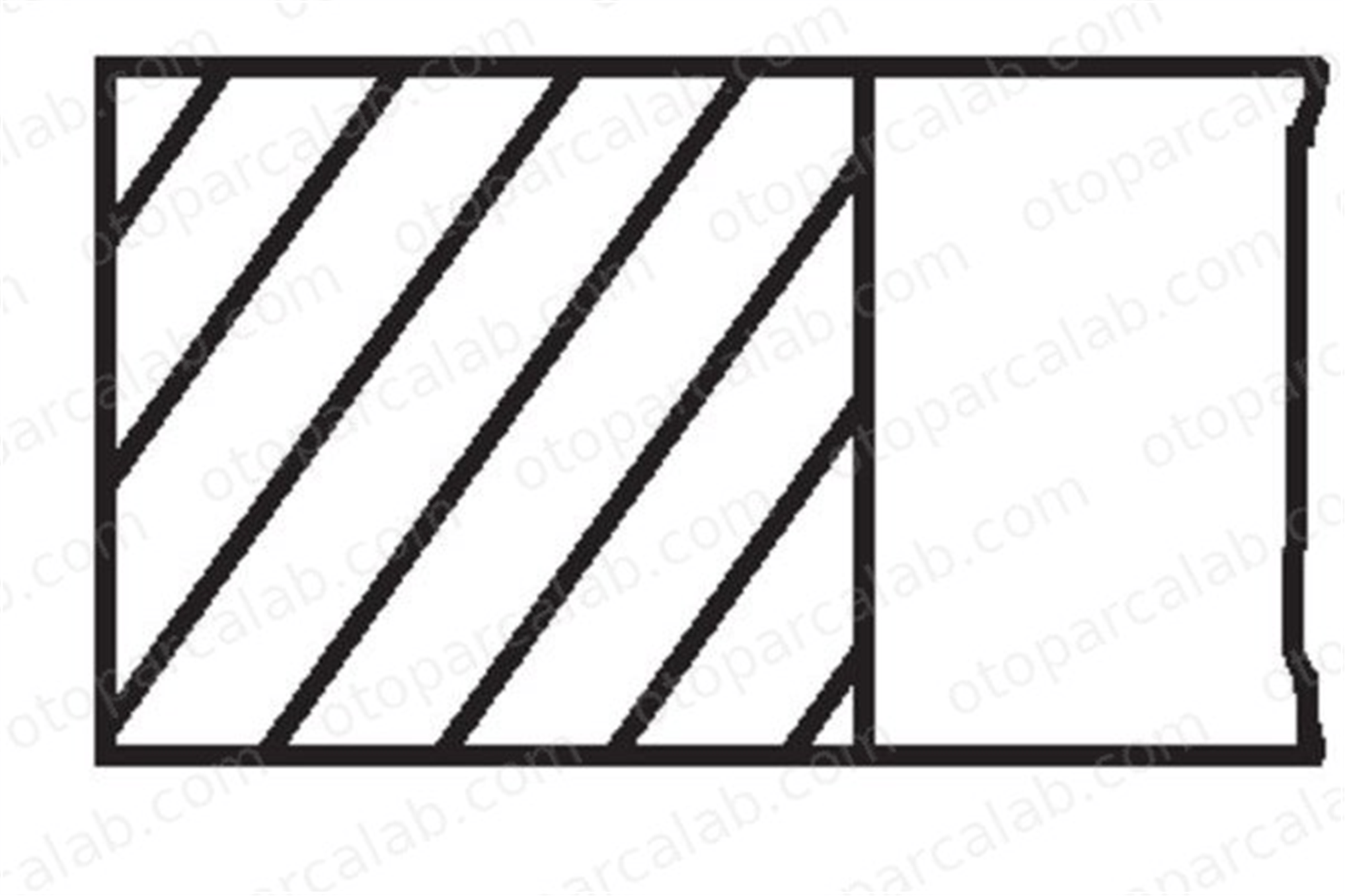 MAHLE 082 78 N0 Segman (89.00MM-STD) BMW 7 5 8278N0 11259064584