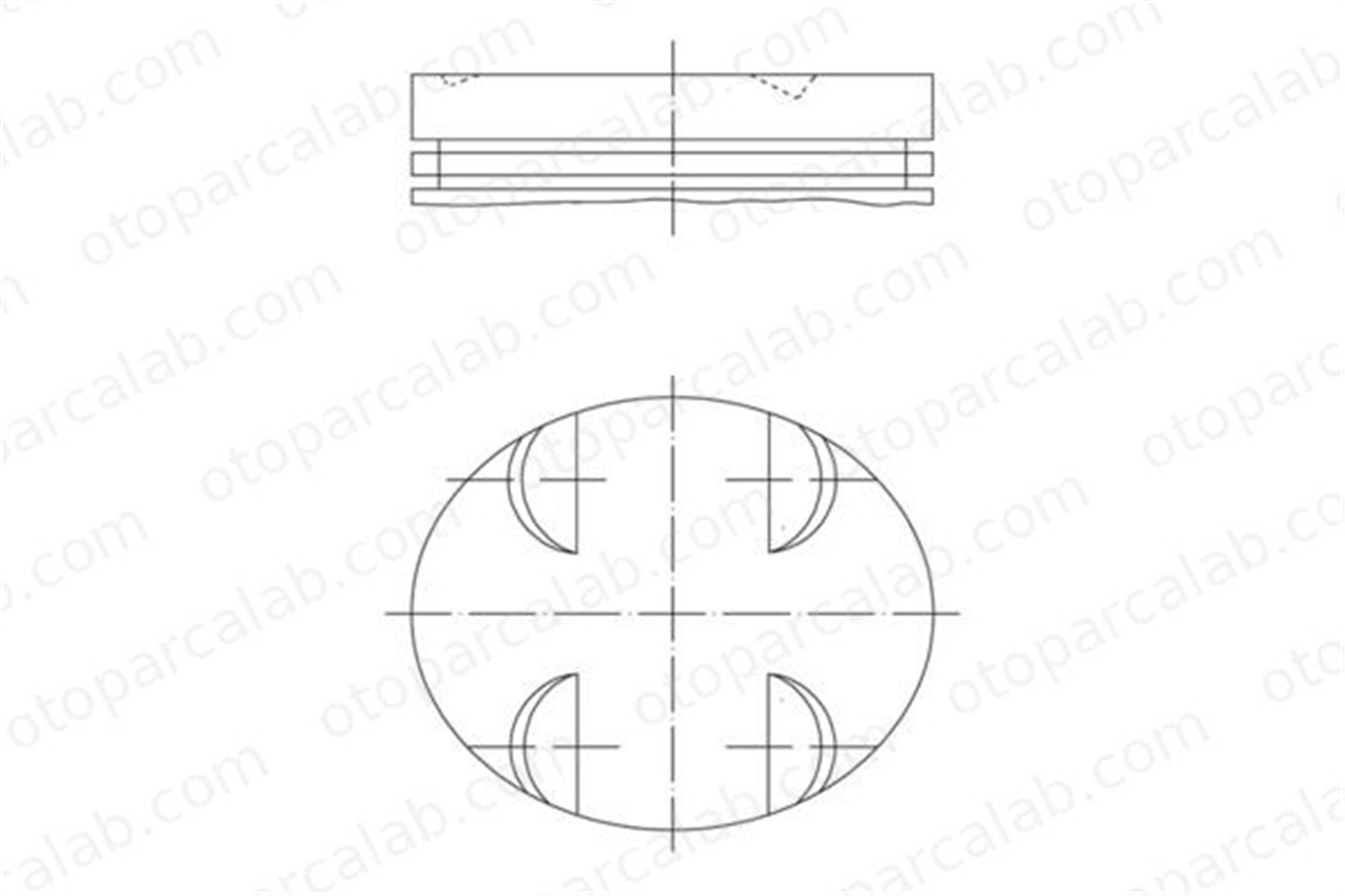 MAHLE 083 12 00 Piston (92.00MM-STD) BMW 5 5 Touring 11251708901 11251704500