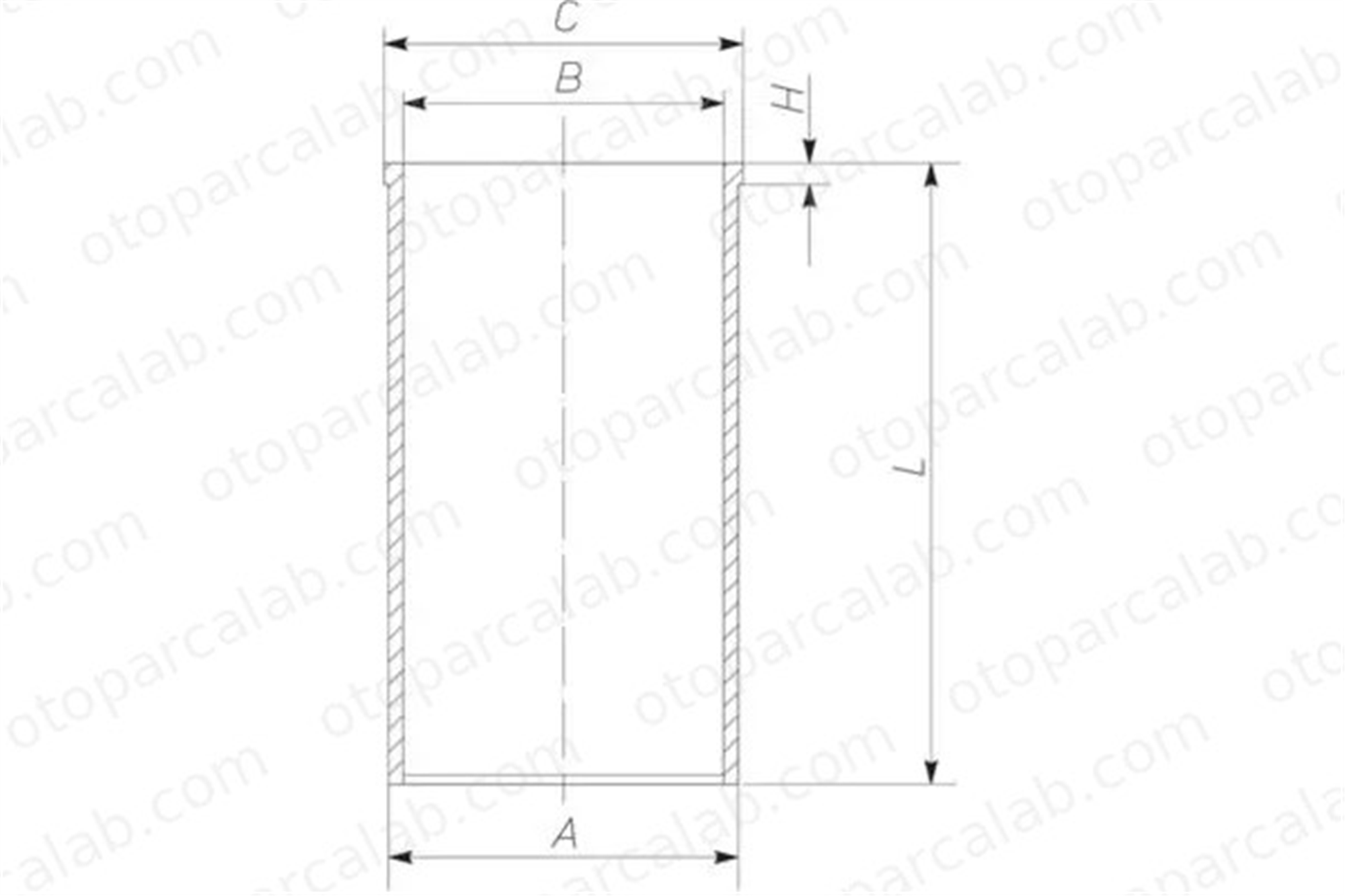 MAHLE 151 WV 32 00 Gömlek (93.00MM-STD) VW LT 28-35 II Minibüs/Otobüs LT 28-46 II Panelvan/Van 151WV3200