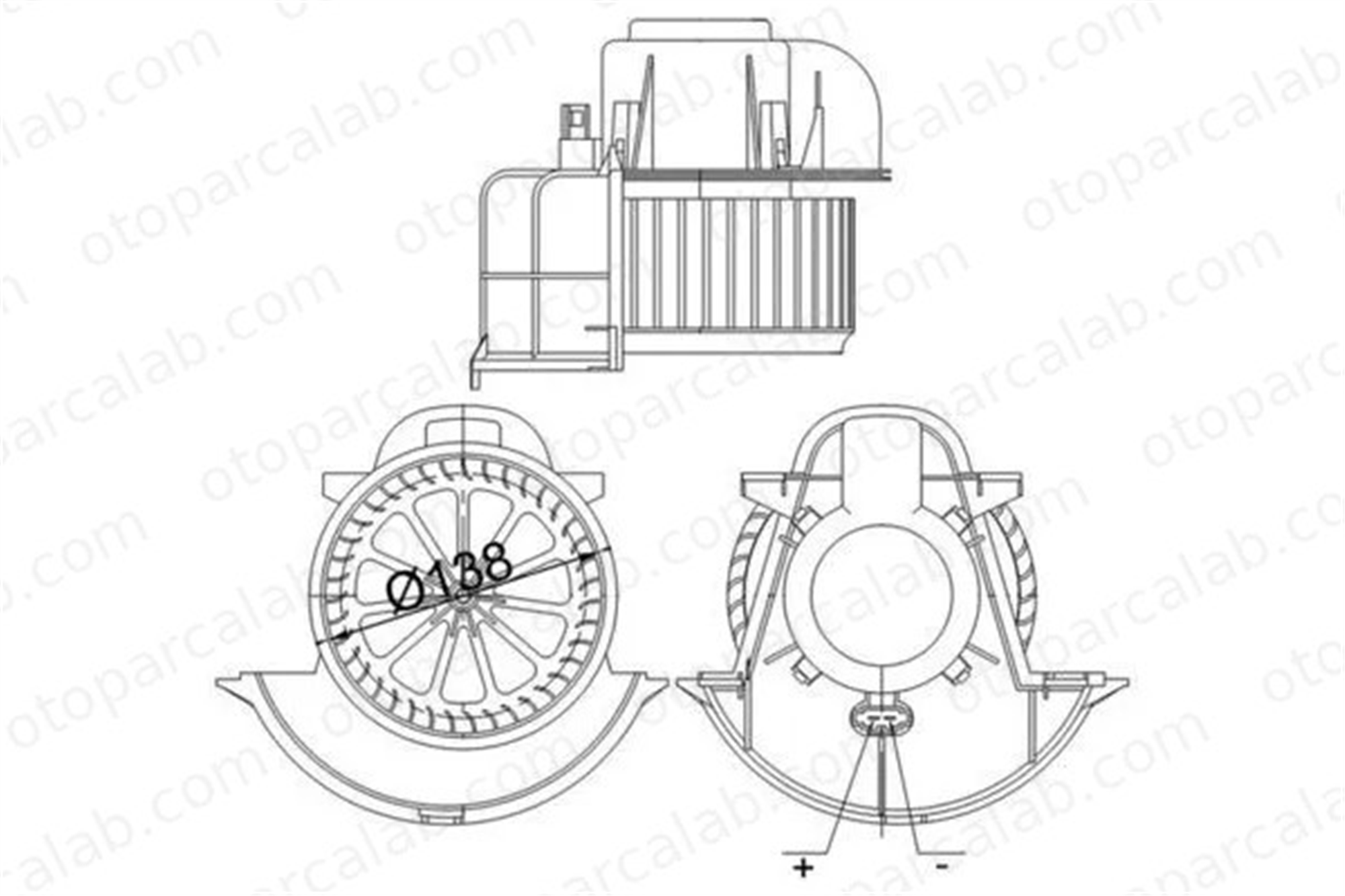 MAHLE AB 113 000S Kalorifer Motoru AUDI Q7 PORSCHE CAYENNE 7L0820021Q 4L1820021