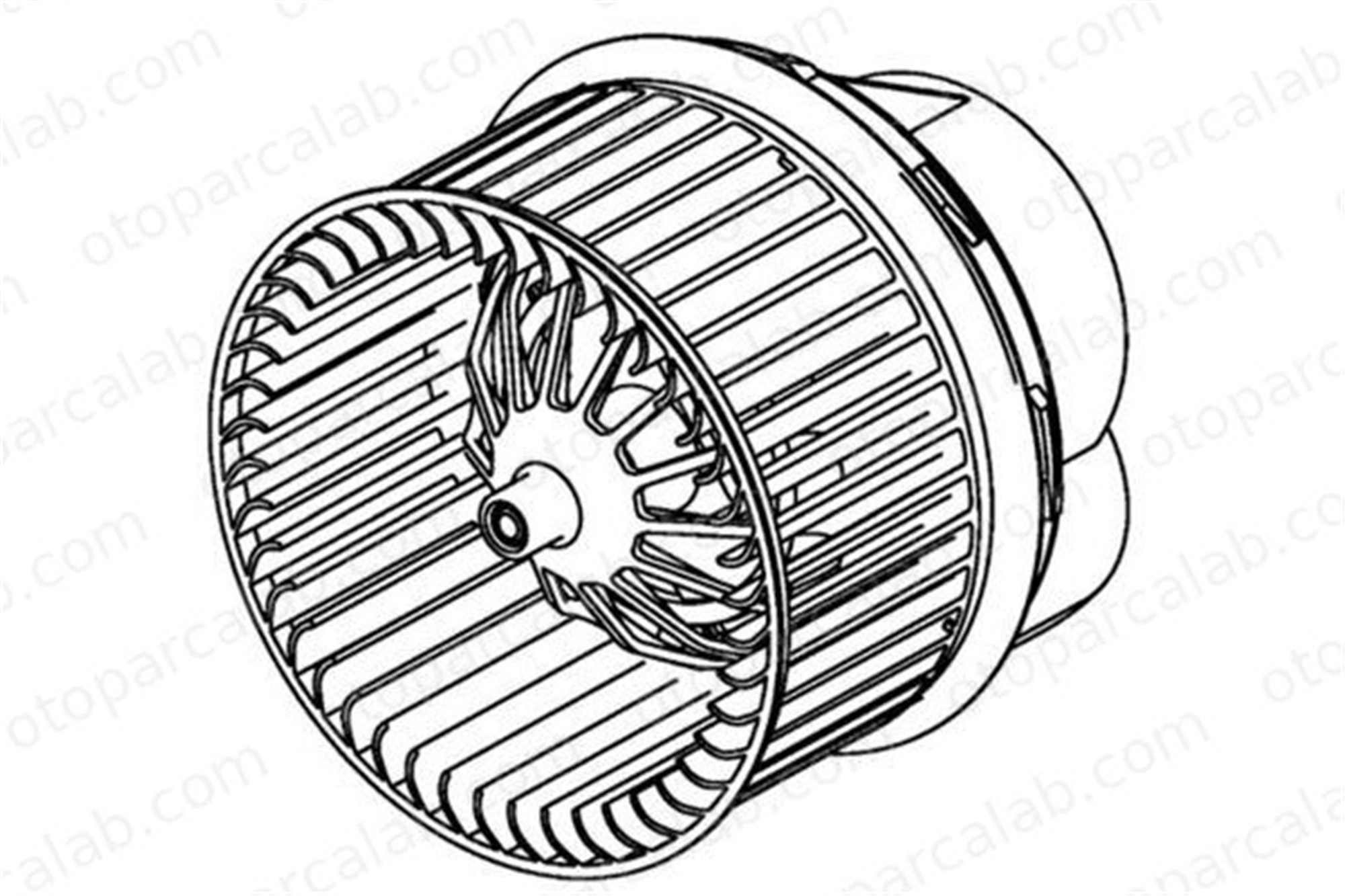 MAHLE AB 265 000P Kalorifer Motoru FORD MONDEO IV MONDEO IV Turnier 7G9T18456DA 1548221