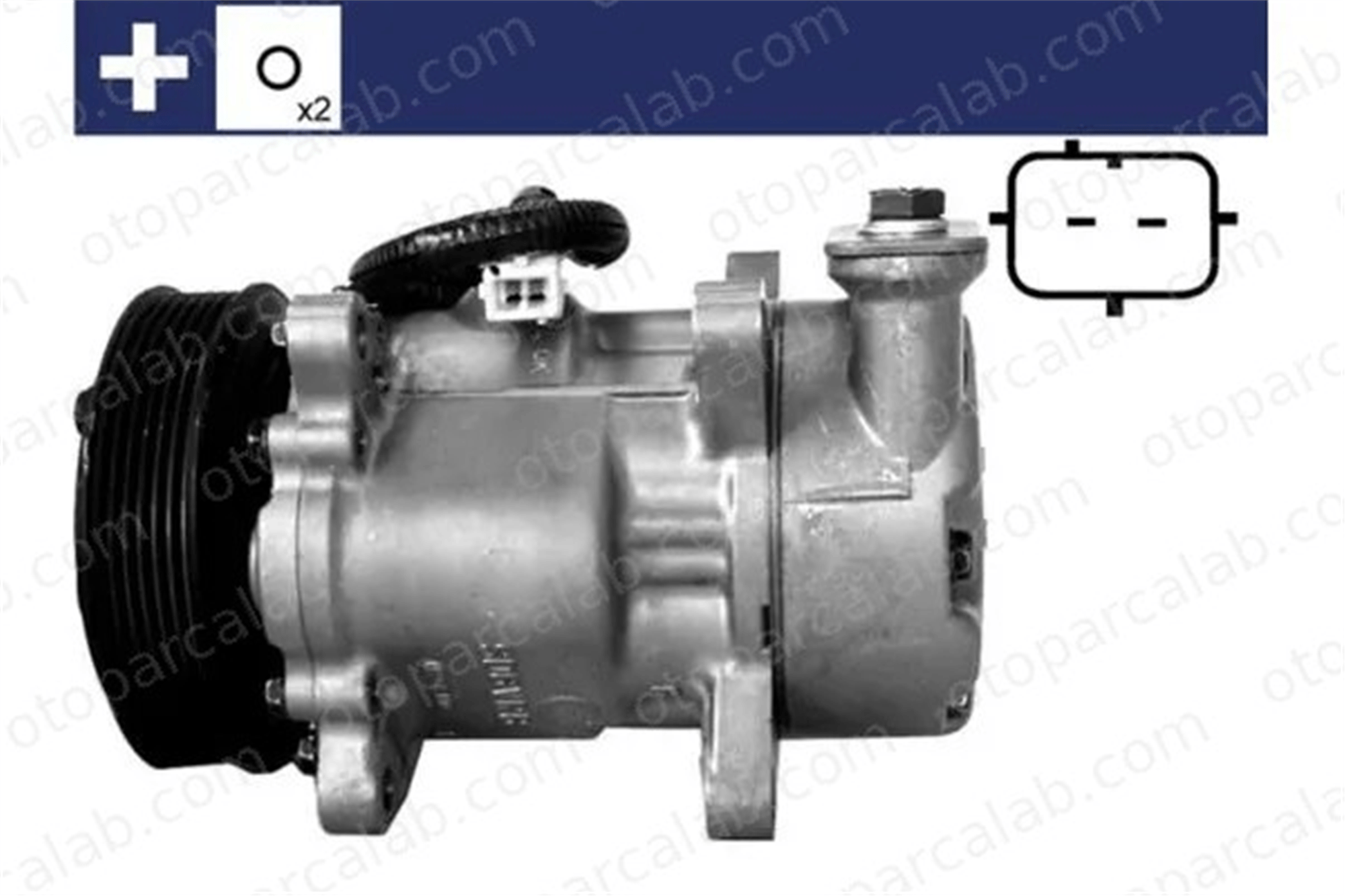 MAHLE ACP 1095 000S Klima Kompresörü CITROËN SAXO PEUGEOT 206 Hatchback 6453CN 6453JG