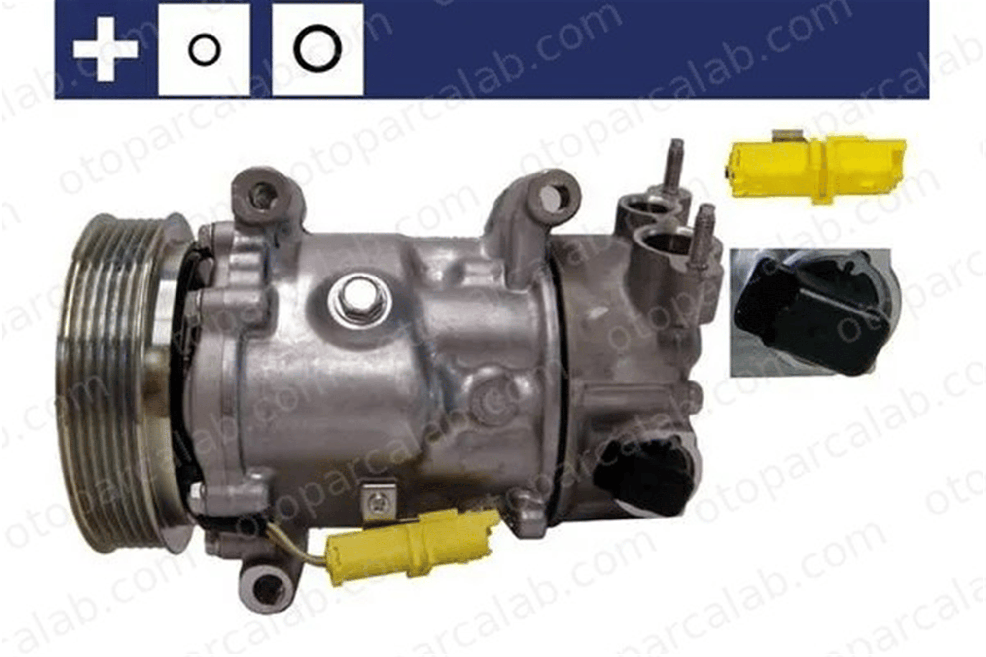 MAHLE ACP 14 000S Klima Kompresörü CITROËN DS3 BERLINGO Kasa/büyük limuzin ACP14000S 1607424980