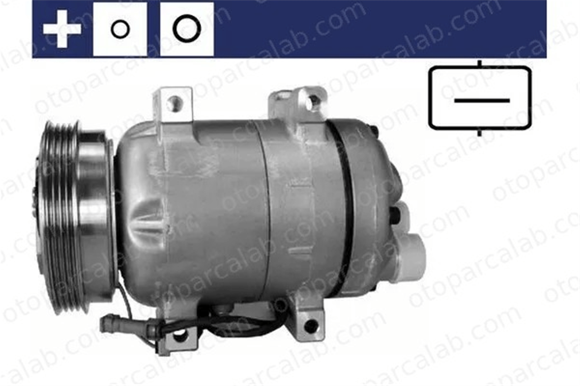 MAHLE ACP 53 000S Klima Kompresörü ALFA ROMEO 155 AUDI A4 B5 ACP53000S 60602694