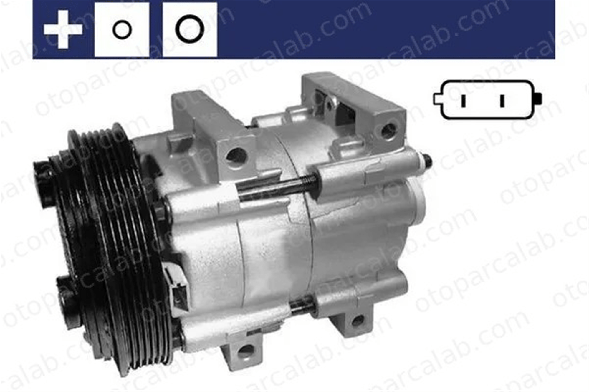 MAHLE ACP 845 000S Klima Kompresörü FORD TRANSIT Minibüs/Otobüs TRANSIT Panelvan/Van 96FW19D629 1004215