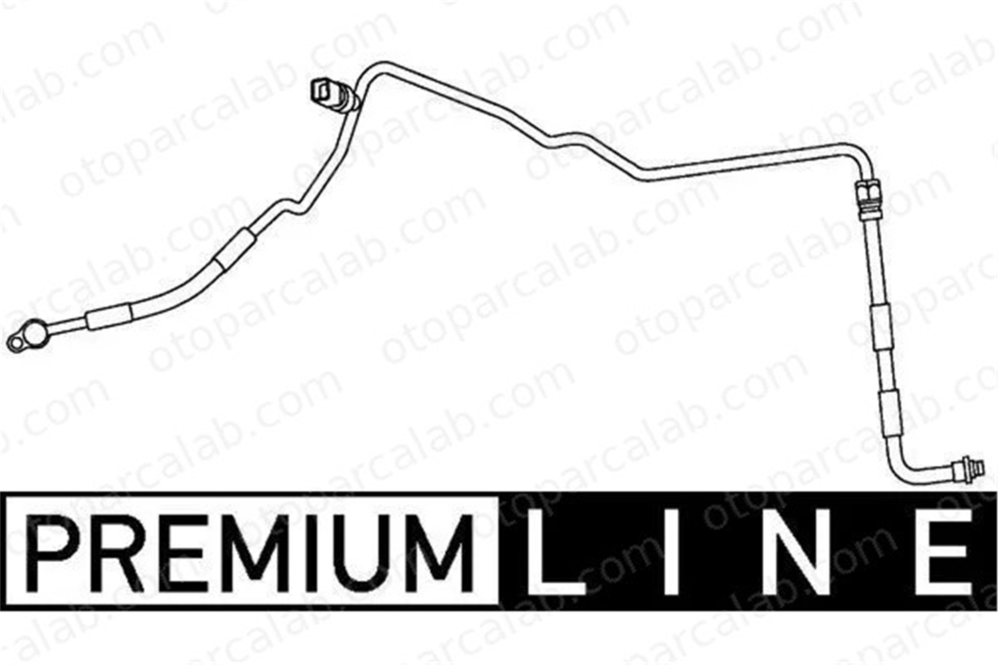 MAHLE AP 83 000P Klima Hortumu FORD FOCUS C-MAX FOCUS II 3M5H19A704DF 1358207