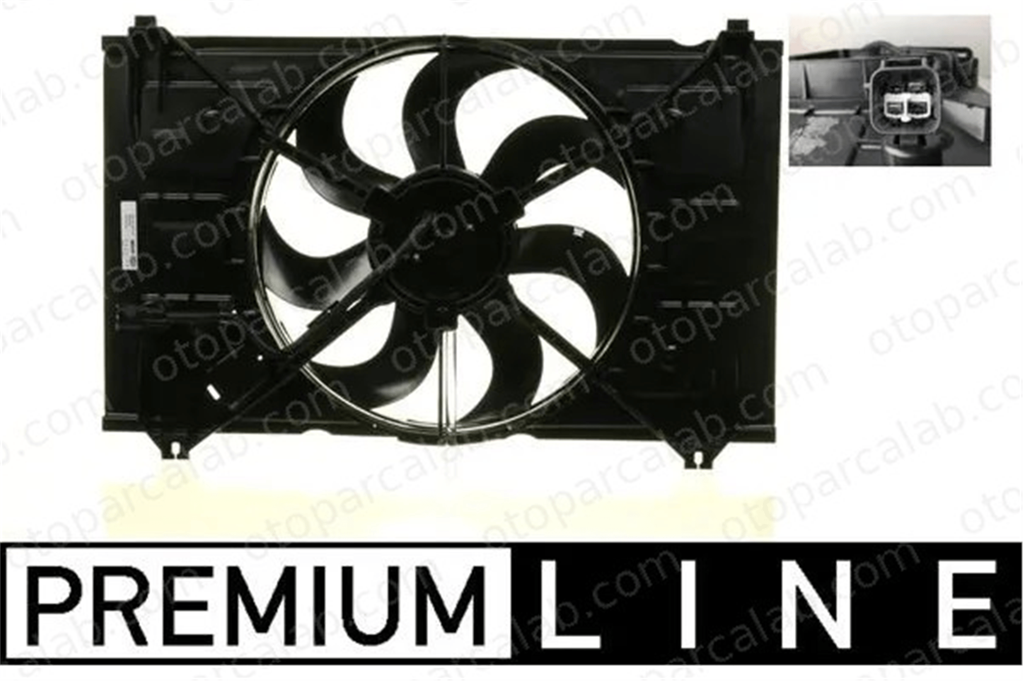 MAHLE CFF 252 000P Radyatör Fan ve Motoru KIA RIO II RIO II Sedan 253801G000