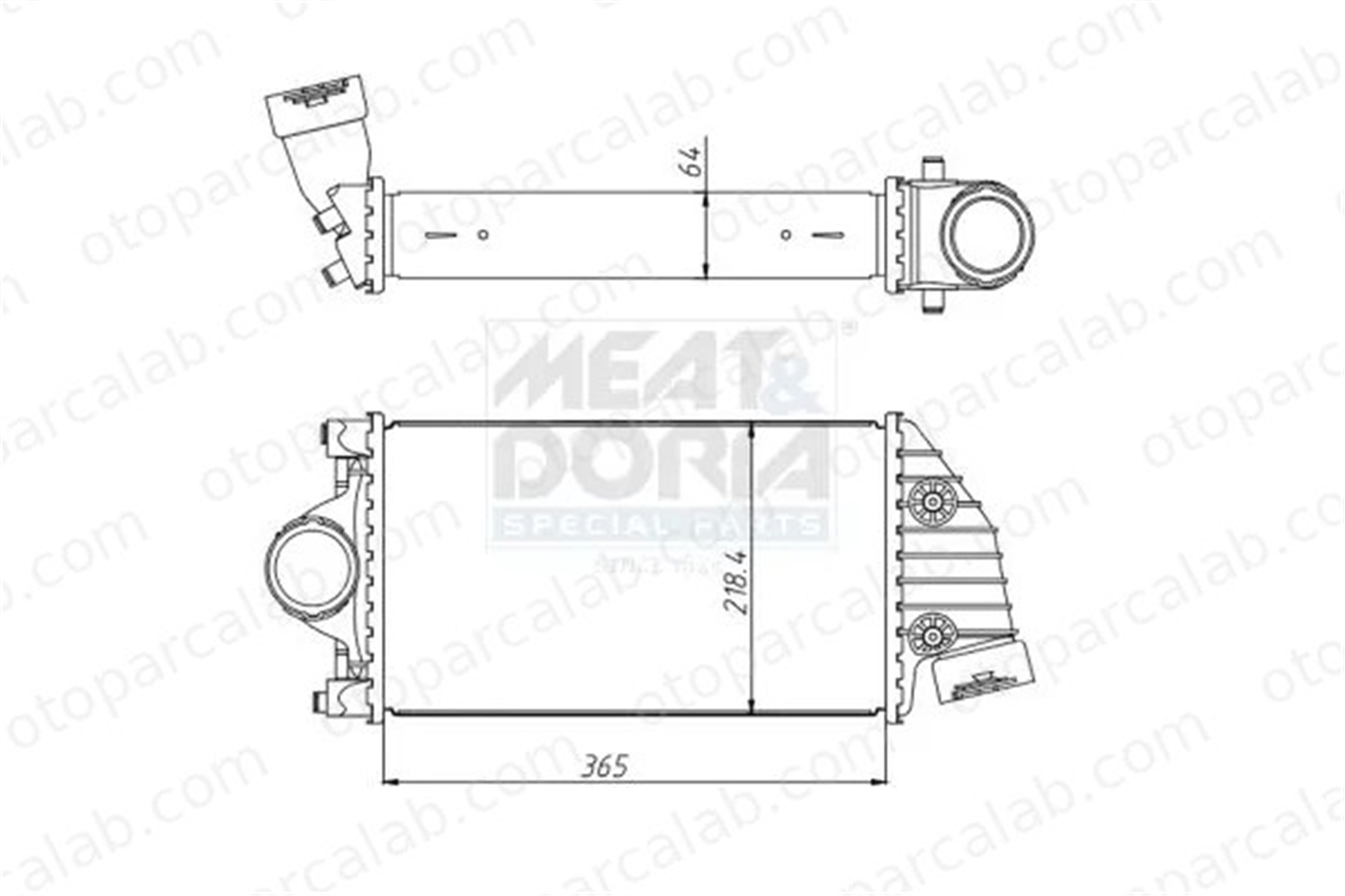 MAHLE CI 330 000P Turbo Radyatörü PORSCHE 911 Cabrio 911 9961106397 99611063971