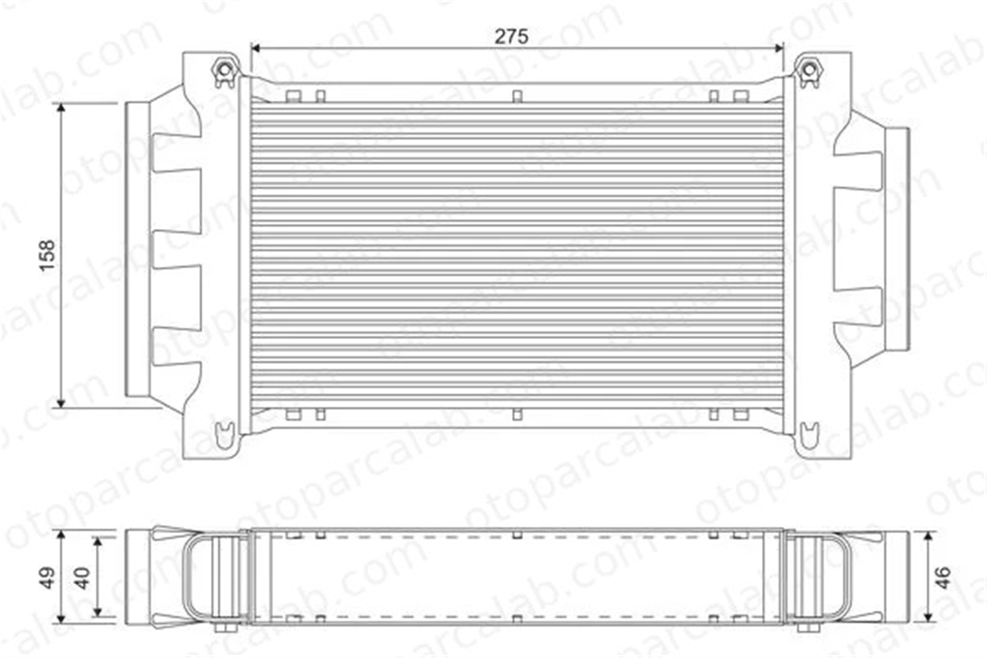 MAHLE CI 73 000P Turbo Radyatörü MINI MINI Cabrio MINI 1515368 11651515368