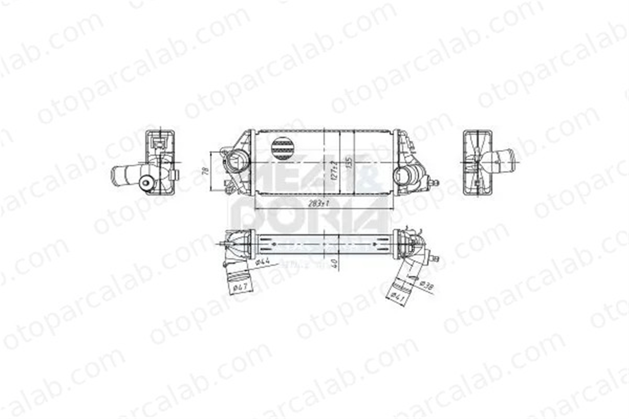 MAHLE CI 74 000P Turbo Radyatörü MINI MINI 7788755 17517788755