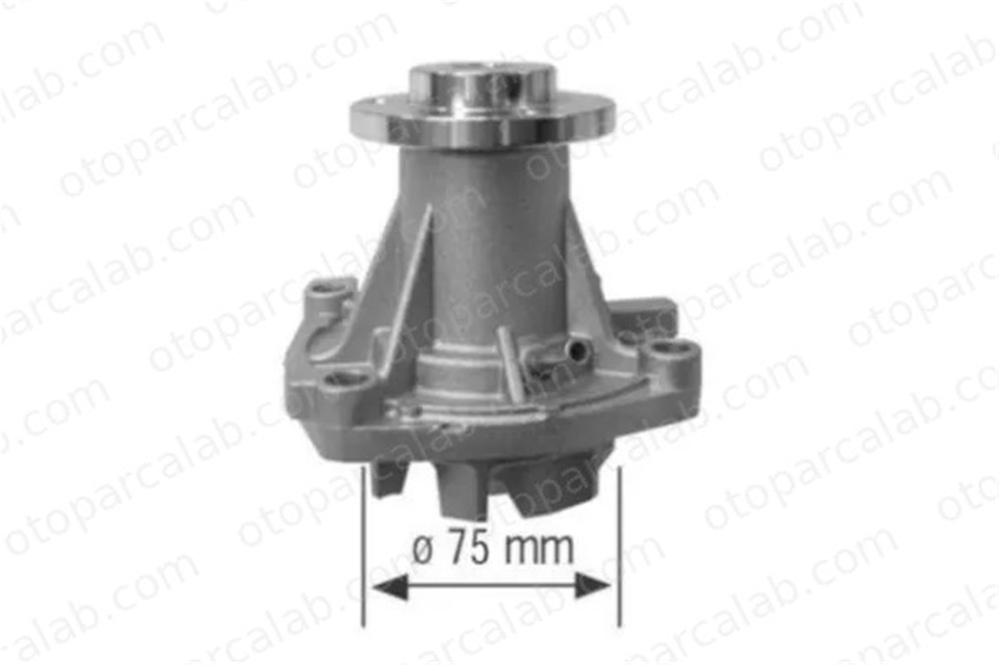 MAHLE CP 128 000S Devirdaim Su Pompası CHRYSLER VOYAGER / GRAND VOYAGER III JEEP CHEROKEE 91151669 60778983