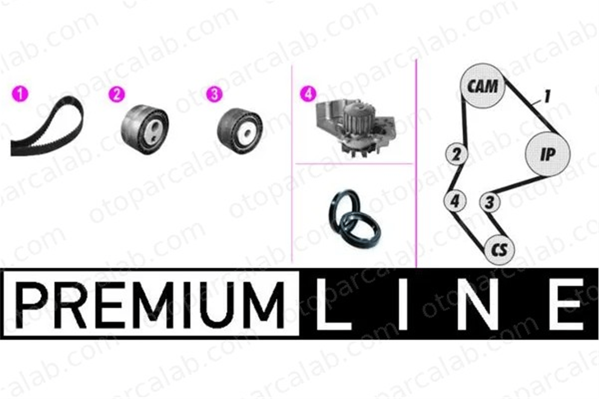 MAHLE CPK 37 000P Devirdaim Su Pompası CITROËN BERLINGO / BERLINGO FIRST Kasa/büyük limuzin BERLINGO / BERLINGO FIRST MPV 81693 1611897980