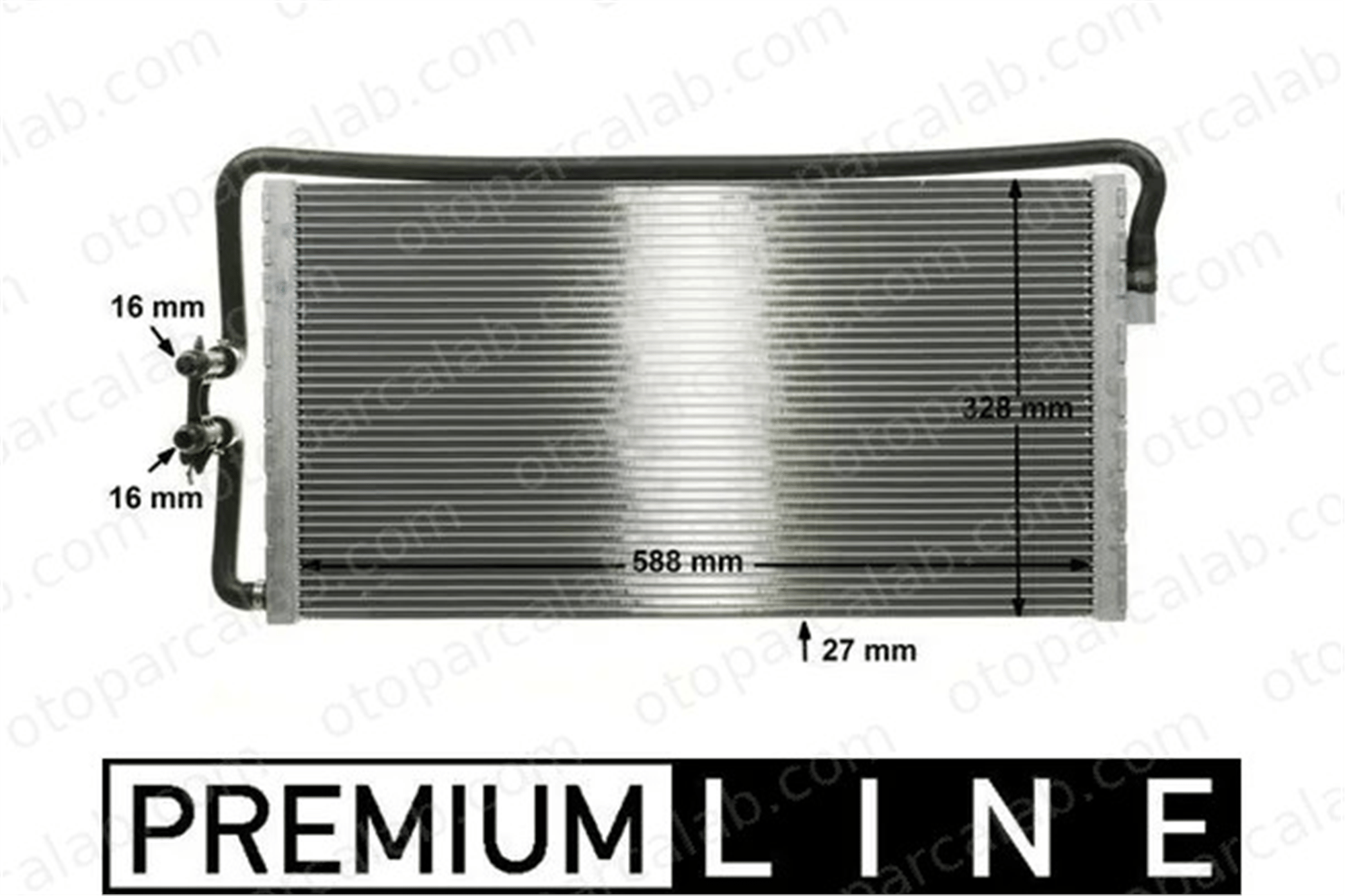 MAHLE CR 1044 000P Su Radyatörü BMW 5 6 Cabrio 51896964 17112284244