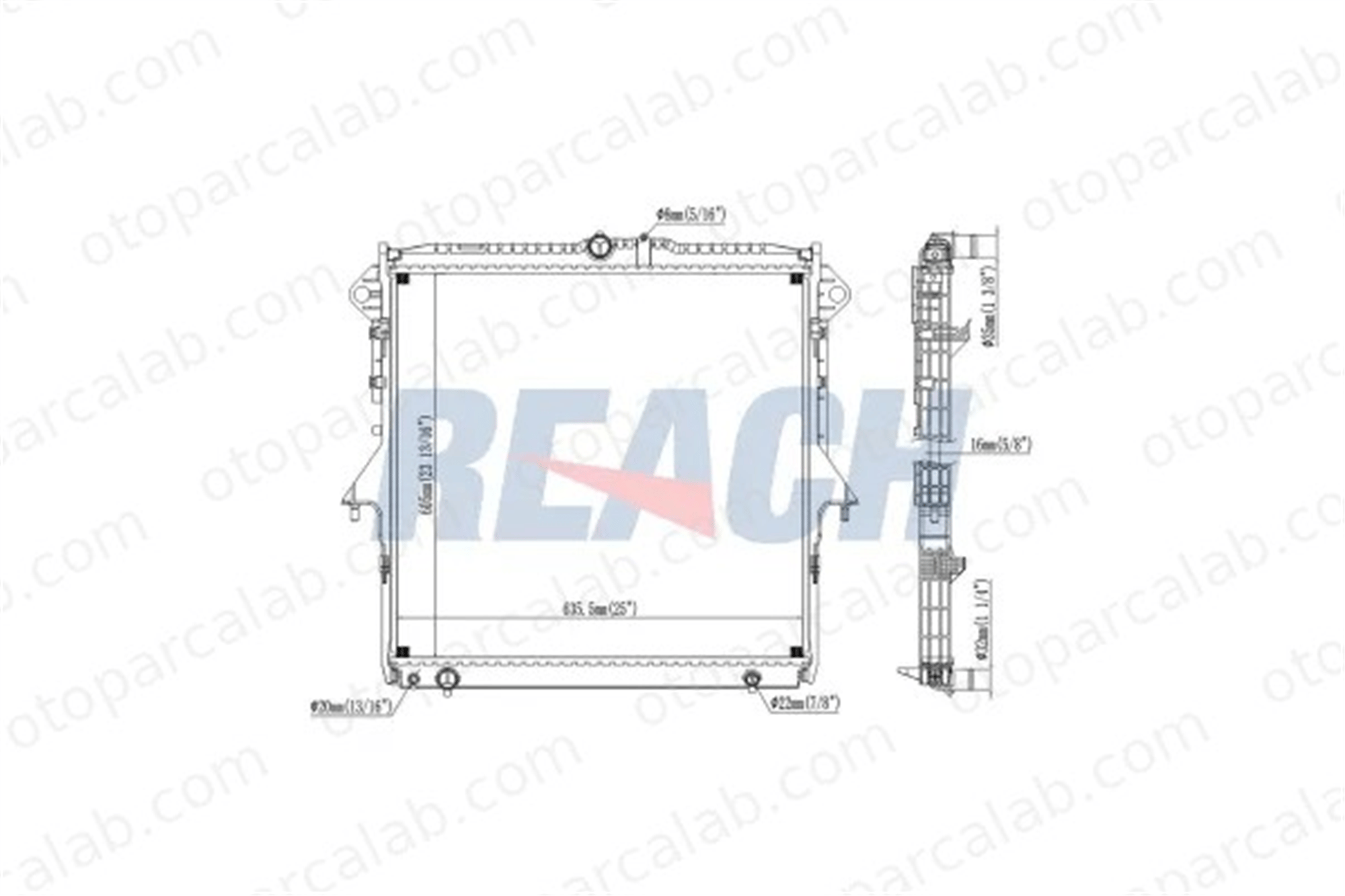 MAHLE CR 1334 000S Su Radyatörü FORD RANGER AB398005AD 1726084