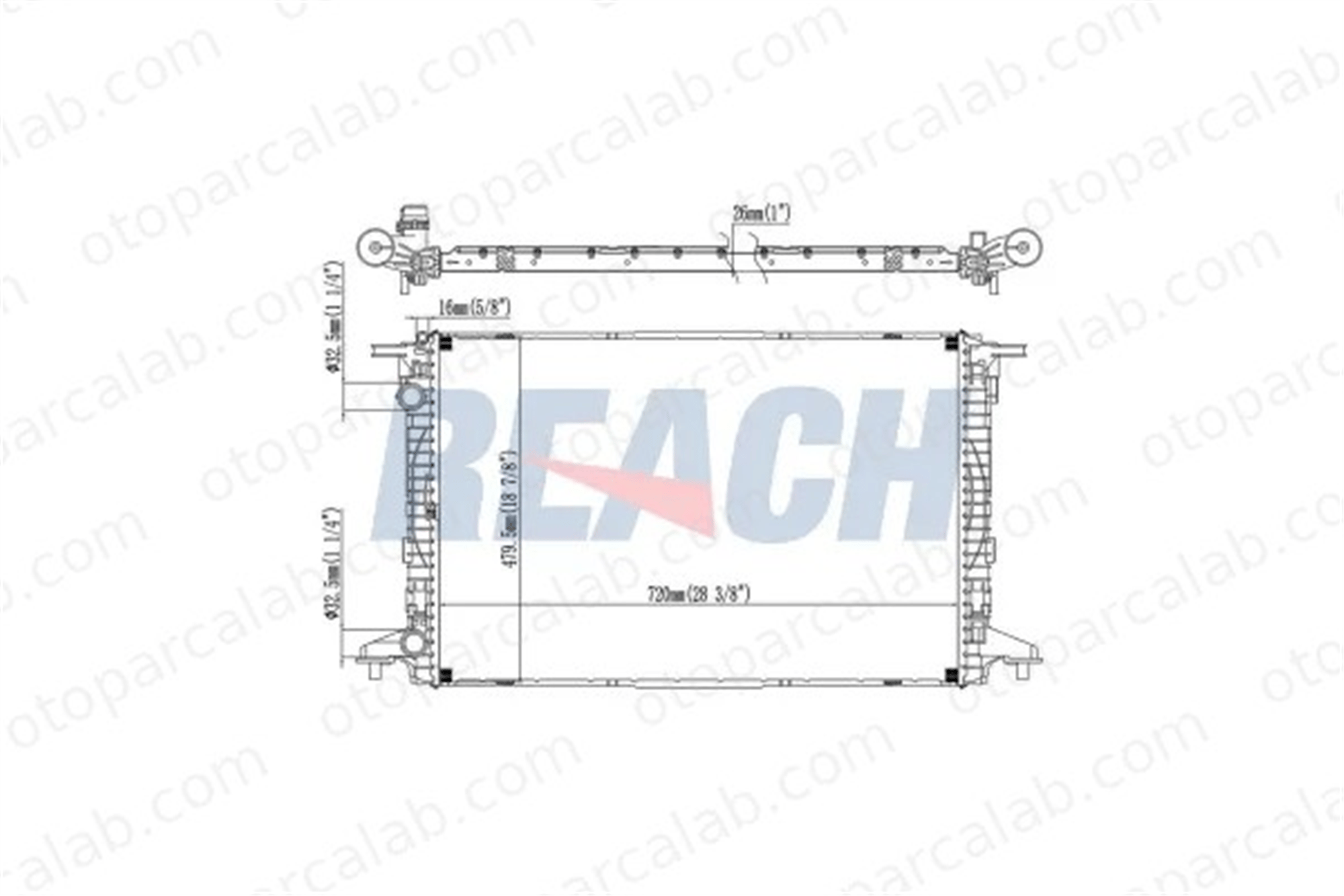 MAHLE CR 1399 000P Su Radyatörü AUDI A5 Sportback A4 B9 8W0121251L 8W0121251AK