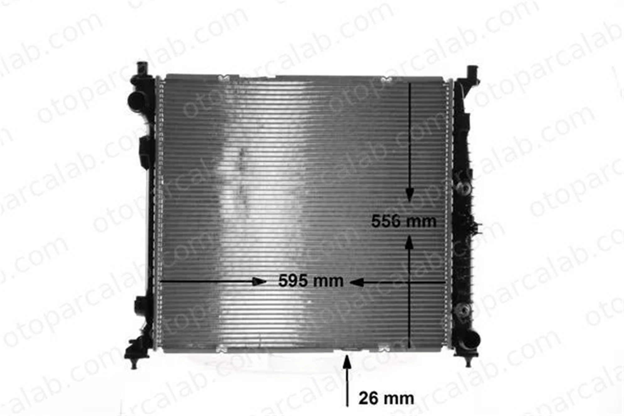 MAHLE CR 1906 000S Su Radyatörü MERCEDES-BENZ GLE GLE Coupe A0995001303 995001303