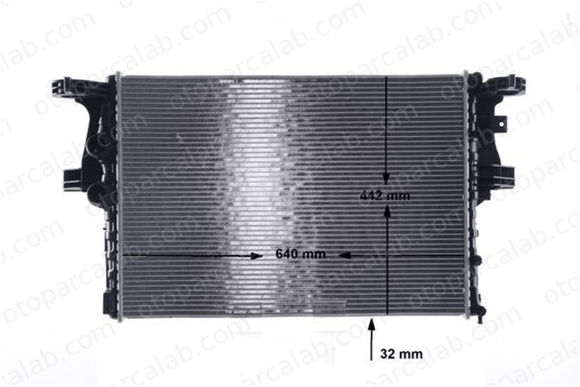 MAHLE CR 2087 000S Su Radyatörü IVECO DAILY VI Panelvan/Van DAILY VI Platform şasi 21410 5801264635