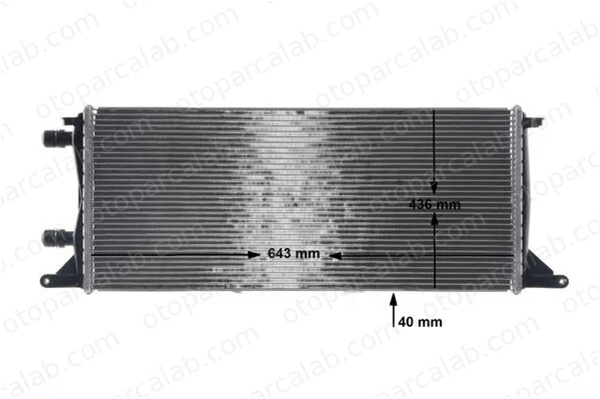 MAHLE CR 2111 000S Su Radyatörü MERCEDES-BENZ GLE GLE Coupe 17700 65J10