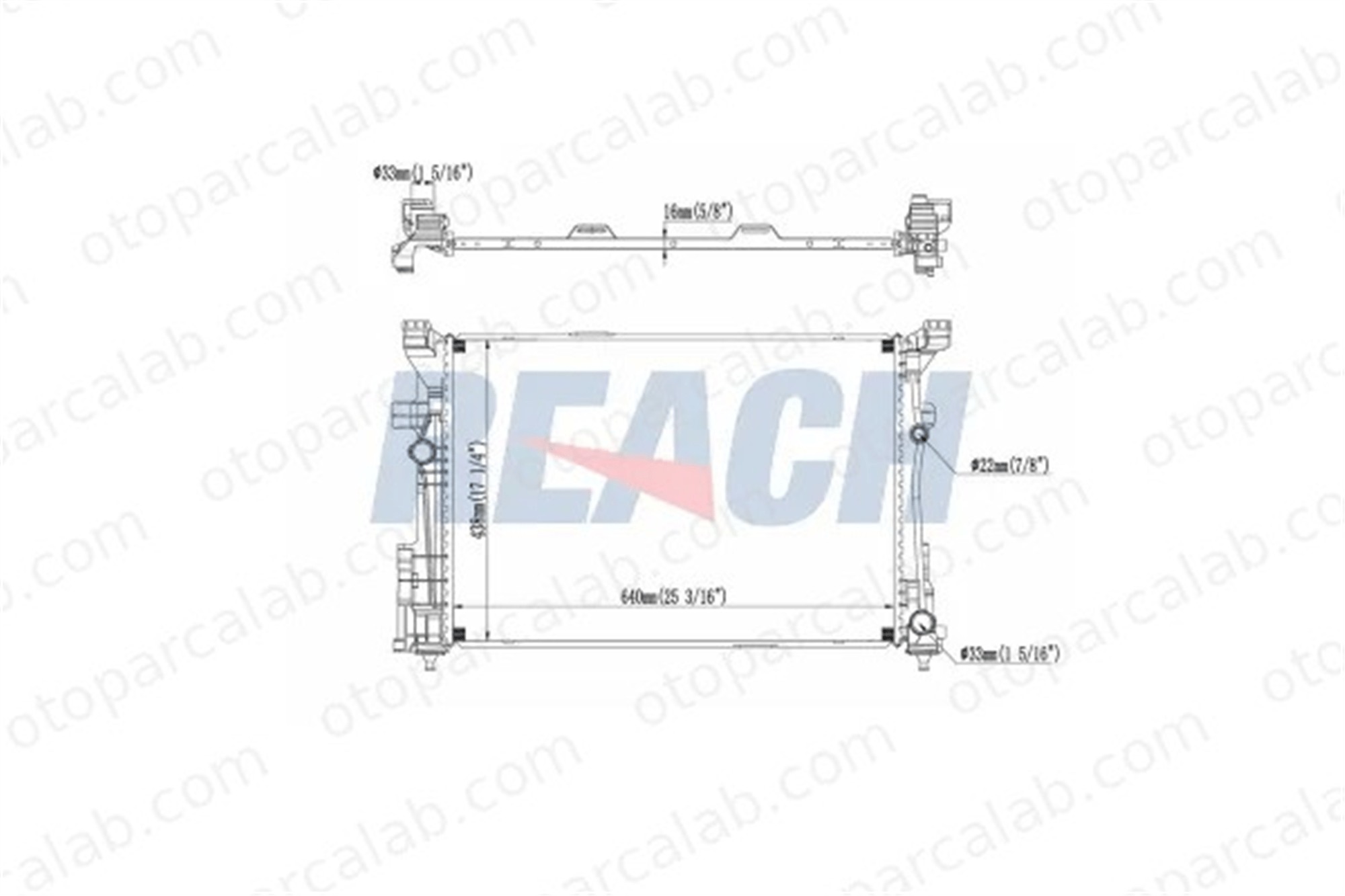 MAHLE CR 2169 000S Su Radyatörü MERCEDES-BENZ A-SERISI B-SERISI Sports Tourer CR2169000S 214105DD0A