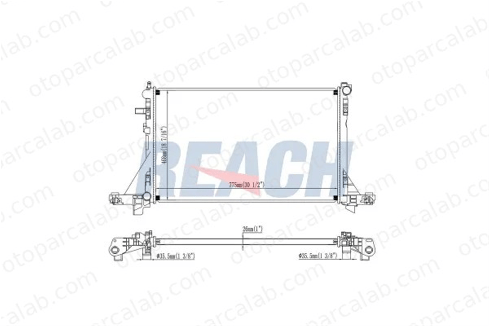 MAHLE CR 2249 000S Su Radyatörü RENAULT MEGANE IV Hatchback MEGANE IV Grandtour 214108535R 214108607R