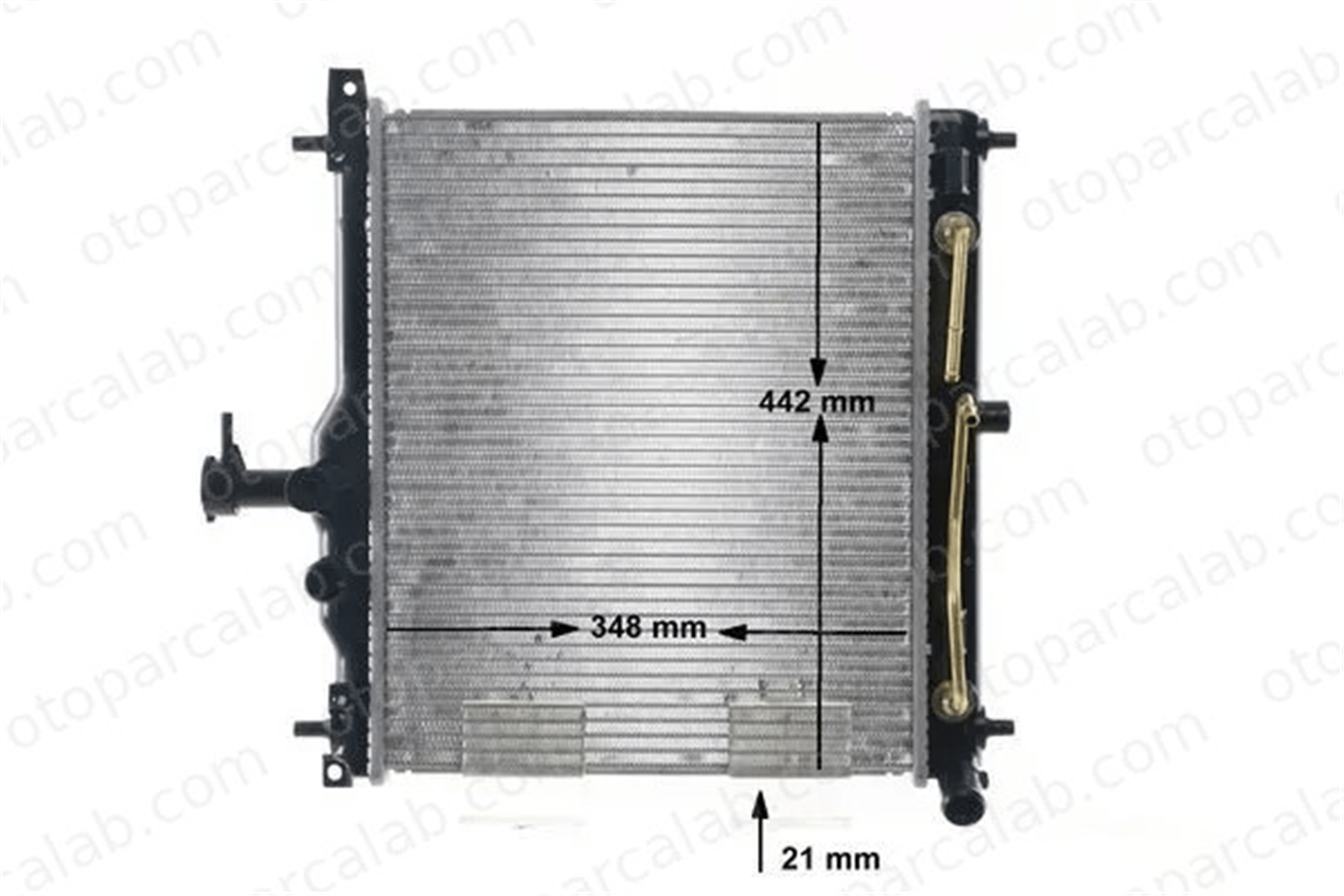 MAHLE CR 2274 000S Su Radyatörü HYUNDAI i10 I 8K0121251AA 253100X050