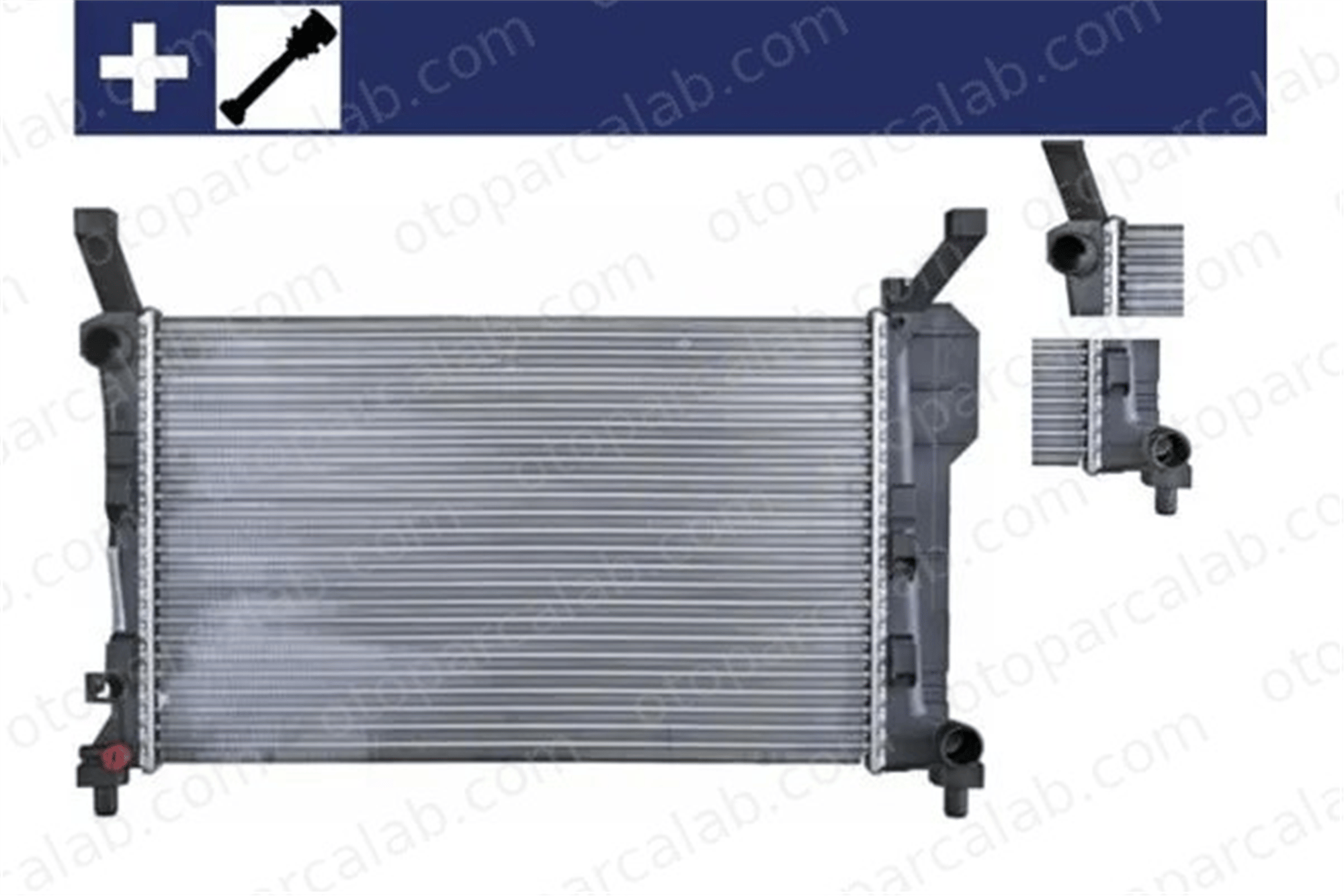 MAHLE CR 660 000S Su Radyatörü MERCEDES-BENZ A-SERISI B-SERISI Sports Tourer A1695000303 1695000303