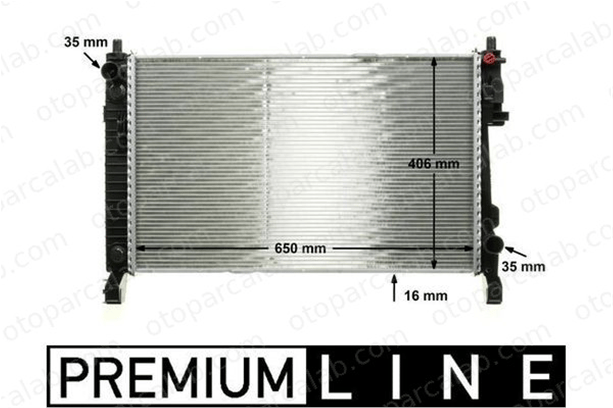MAHLE CR 661 000P Su Radyatörü MERCEDES-BENZ A-SERISI B-SERISI Sports Tourer A1695000003 1695000003