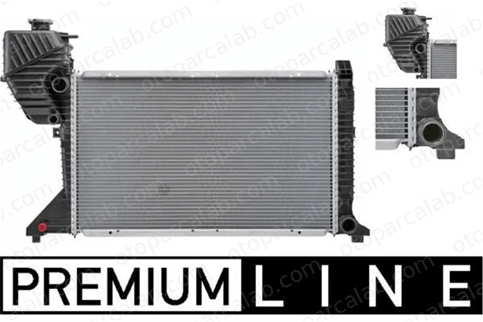 MAHLE CR 697 000P Su Radyatörü MERCEDES-BENZ SPRINTER 3-t Minibüs/Otobüs SPRINTER 3-t Panelvan/Van 21400 7C700