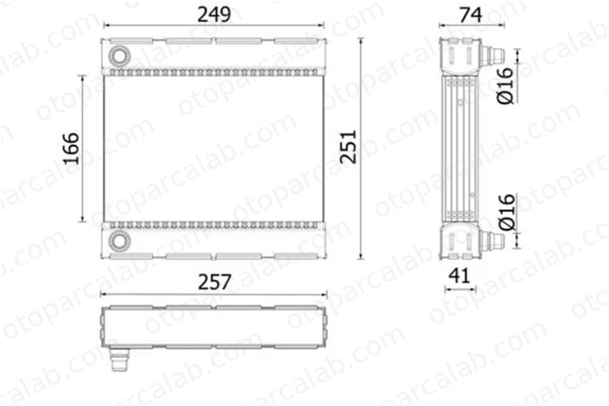 MAHLE CR 926 000P Su Radyatörü MERCEDES-BENZ S-SERISI SL CR926000P 995003203